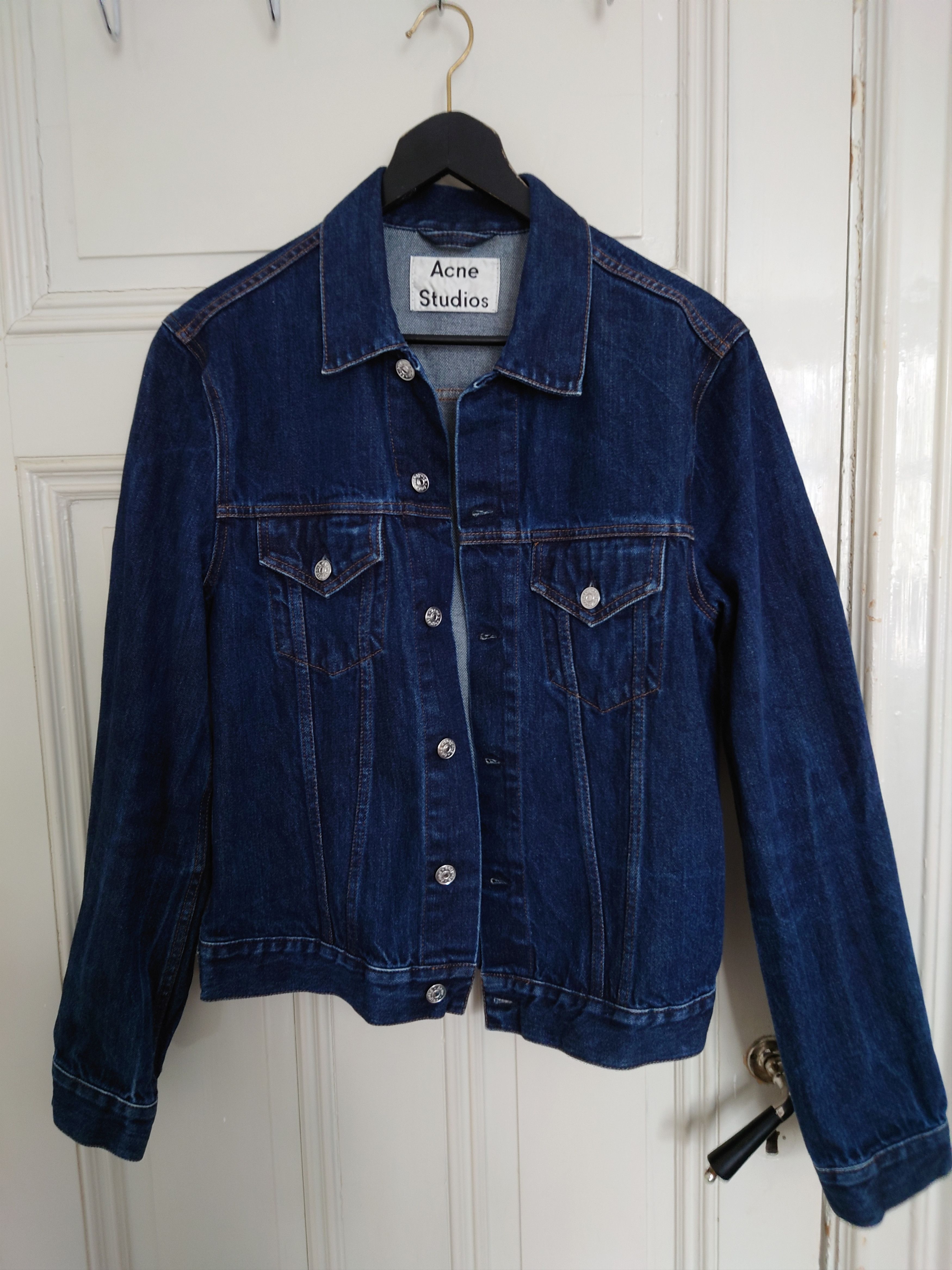 Acne Studios Acne Studios Who New Worn Denim Jacket Size US S / EU 44-46 / 1 - 1 Thumbnail