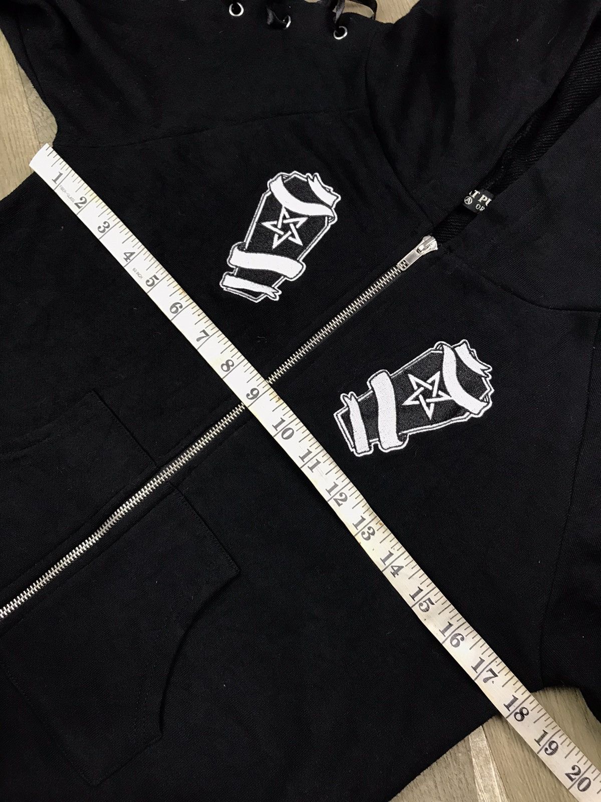 Japanese Brand × Le Grande Bleu (L.G.B.) HELL CAT PUNKS NOT DEAD ORIGINAL HOODIE Size M / US 6-8 / IT 42-44 - 9 Thumbnail