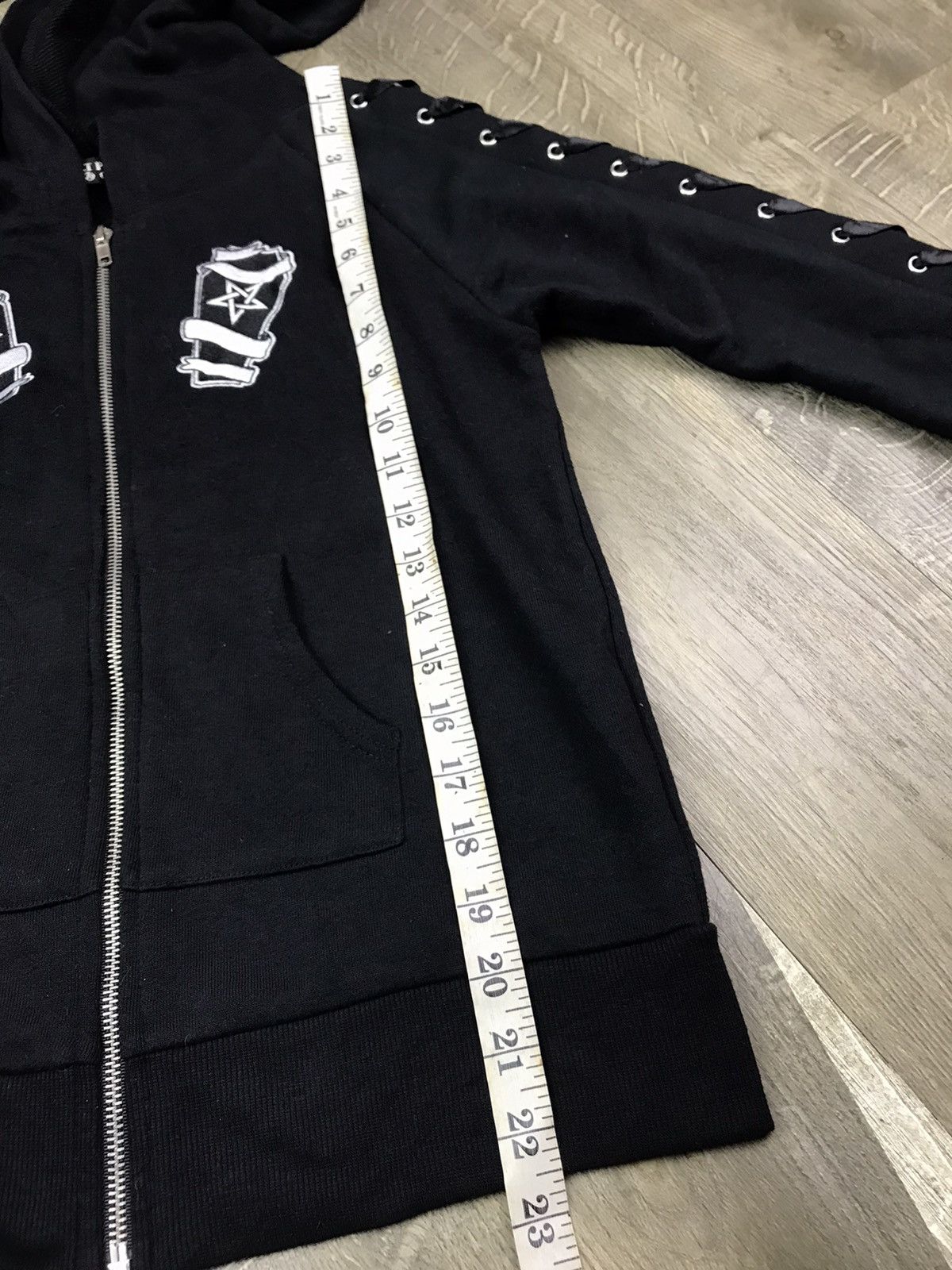 Japanese Brand × Le Grande Bleu (L.G.B.) HELL CAT PUNKS NOT DEAD ORIGINAL HOODIE Size M / US 6-8 / IT 42-44 - 10 Thumbnail