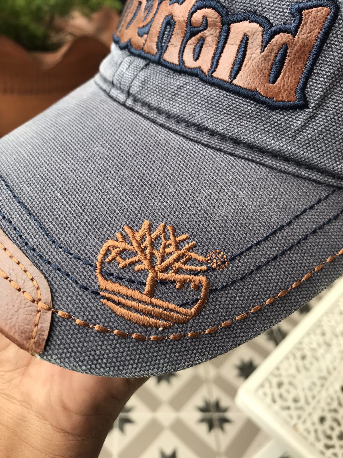 Timberland 🔥Vintage Sun faded Timberland Cap Size ONE SIZE - 6 Thumbnail