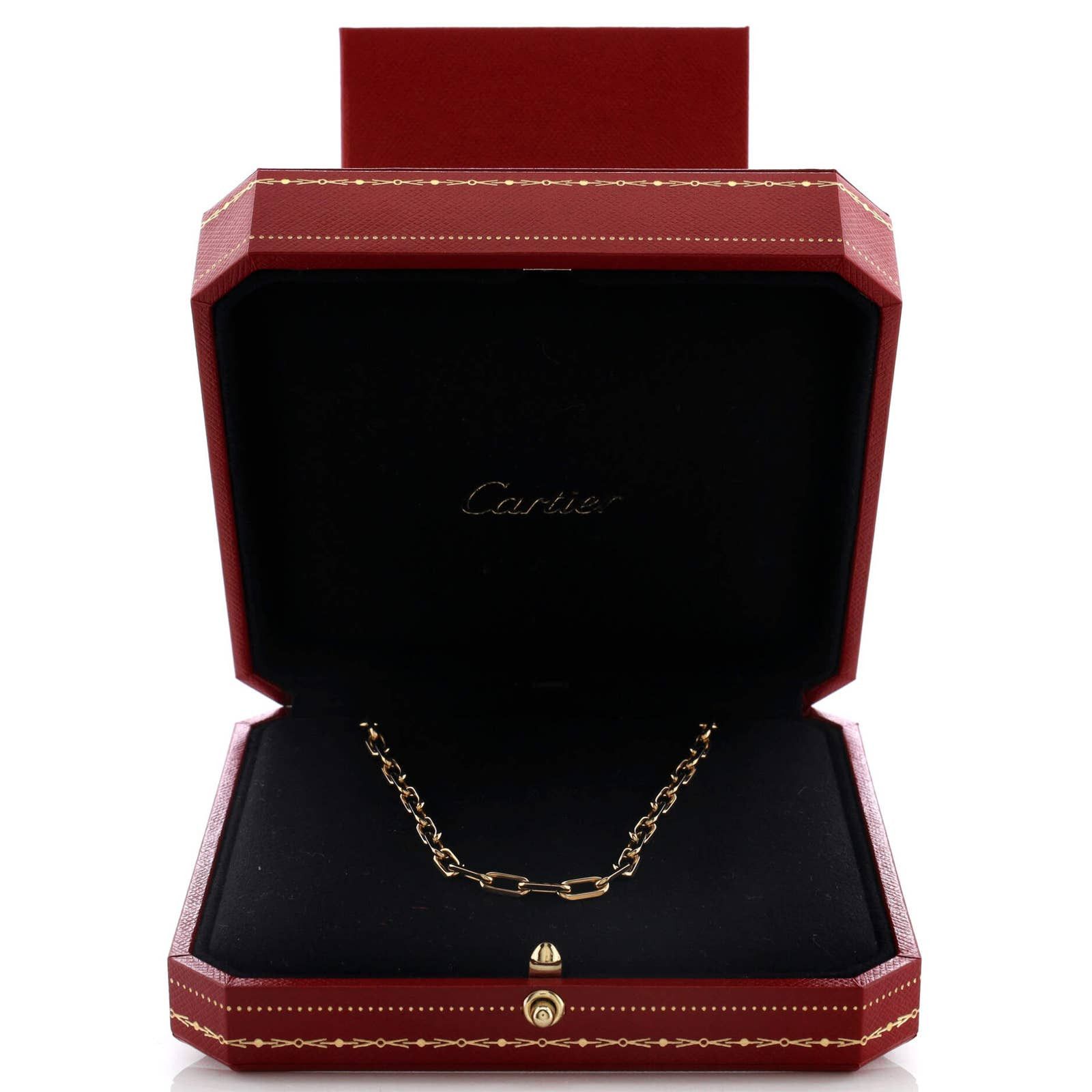 free shipping and returns Santos de Cartier Chain Necklace 18K