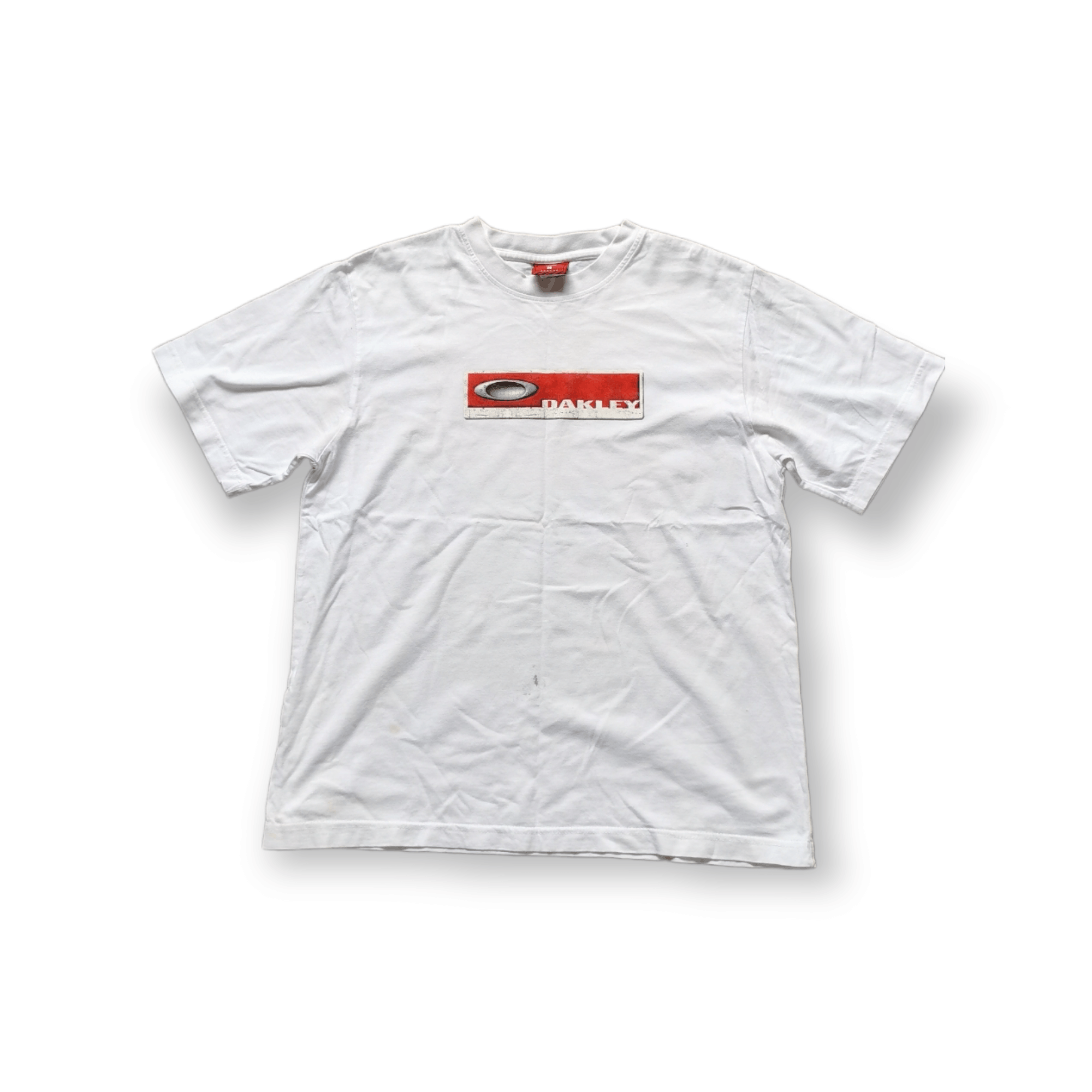 Oakley Vintage Oakley Box Logo T-shirt Size US S / EU 44-46 / 1 - 1 Thumbnail