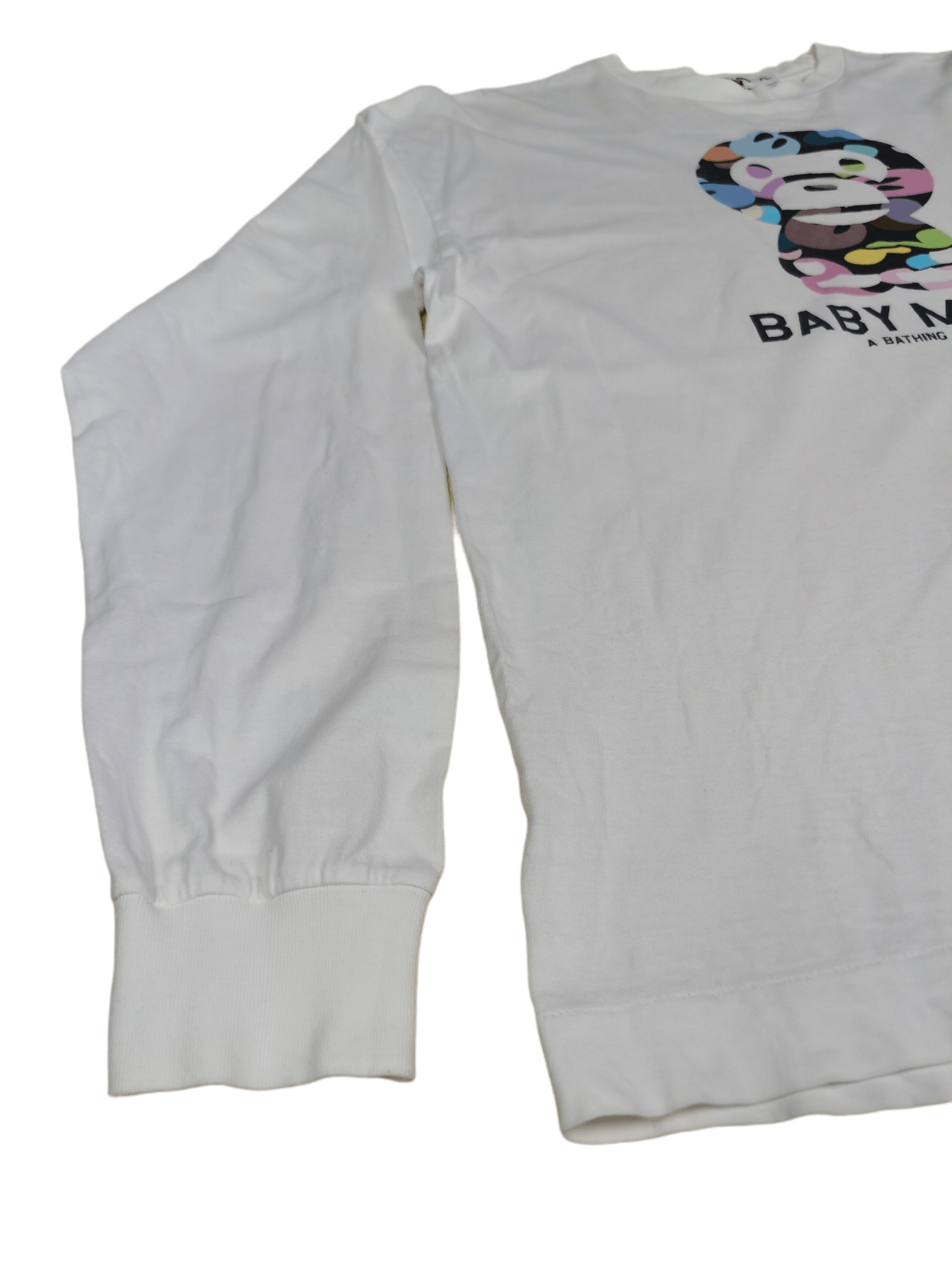 Bape Baby Milo Multi Camo L/S Tee Size US XL / EU 56 / 4 - 4 Thumbnail