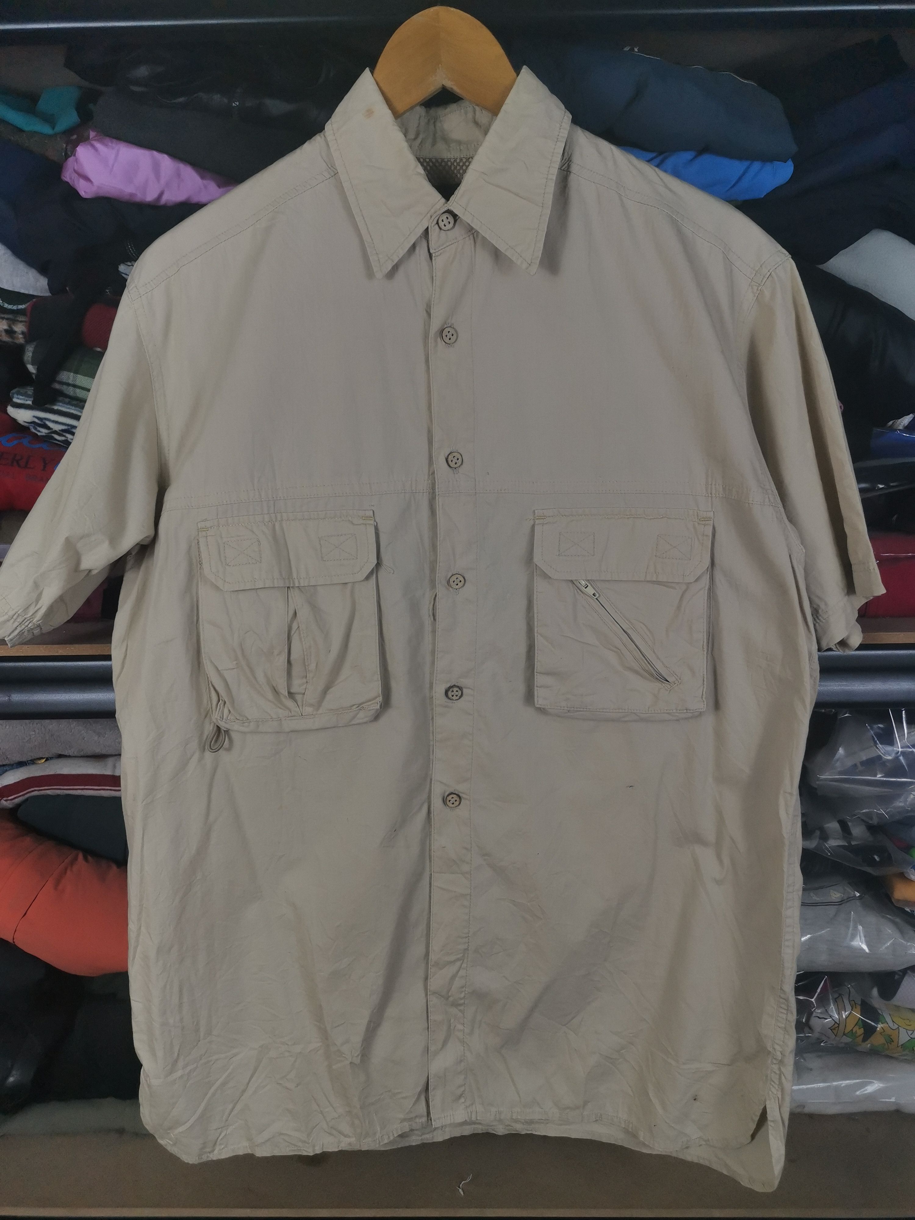 Flannel × Japanese Brand × Vintage Vintage Borth Pierse Workwear Flannel Shirt Size US M / EU 48-50 / 2 - 1 Thumbnail