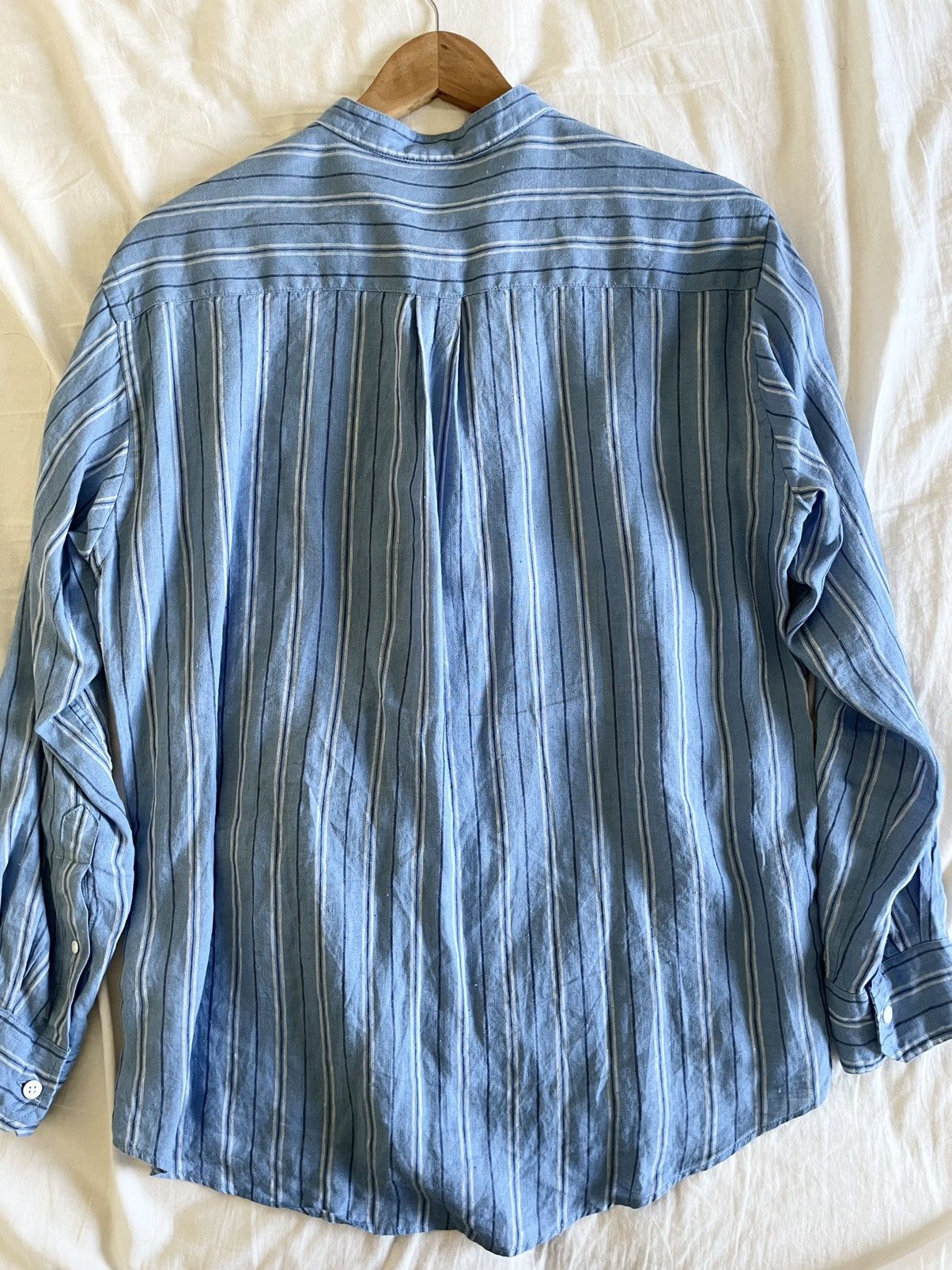 Journal Standard Men’s 🇯🇵 Journal Standard Striped Linen Shirt Sz S Size US S / EU 44-46 / 1 - 8 Thumbnail