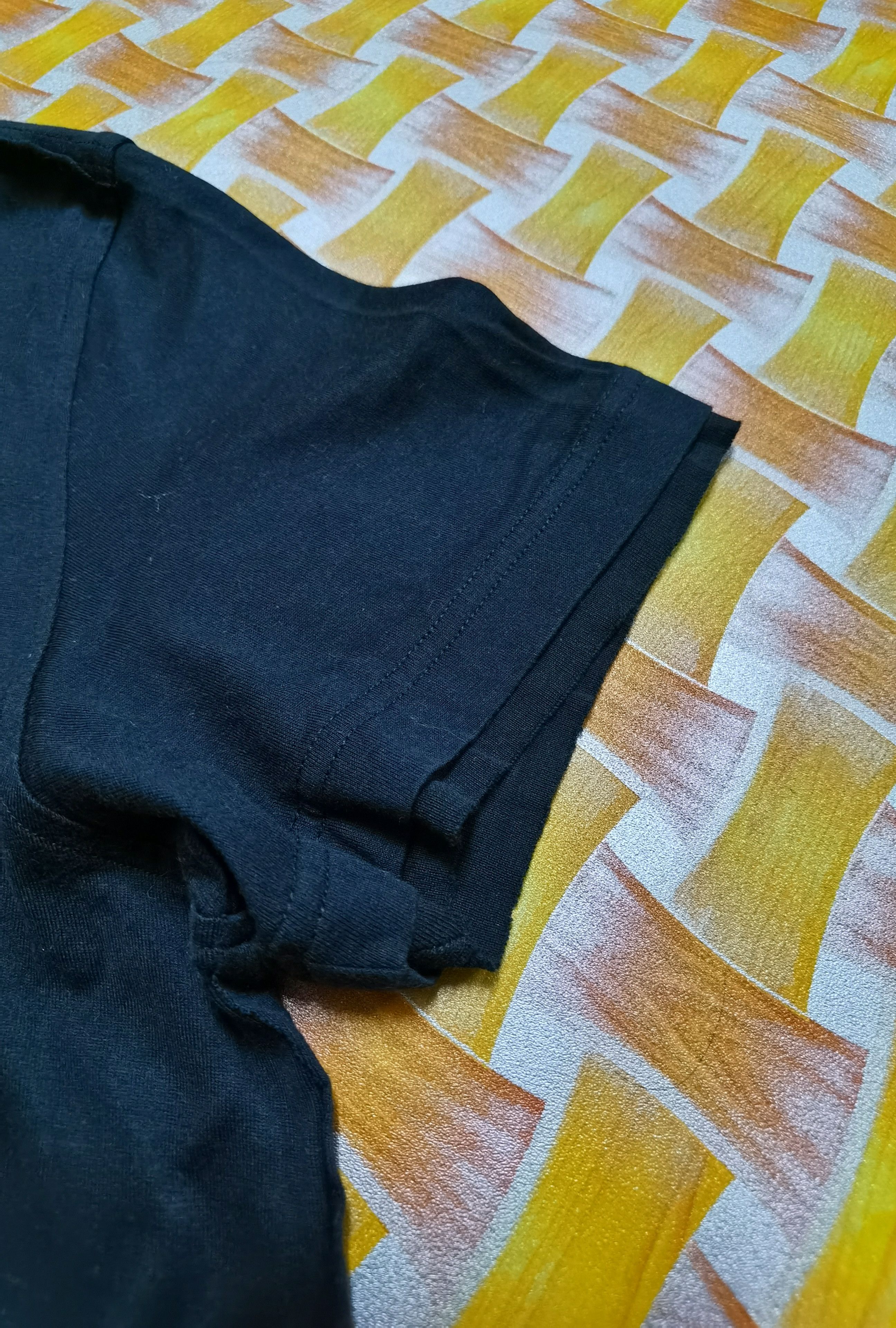 Dolce & Gabbana Dolce & Gabbana Gym Collection Black Cotton V-neck Tee Size US L / EU 52-54 / 3 - 4 Thumbnail