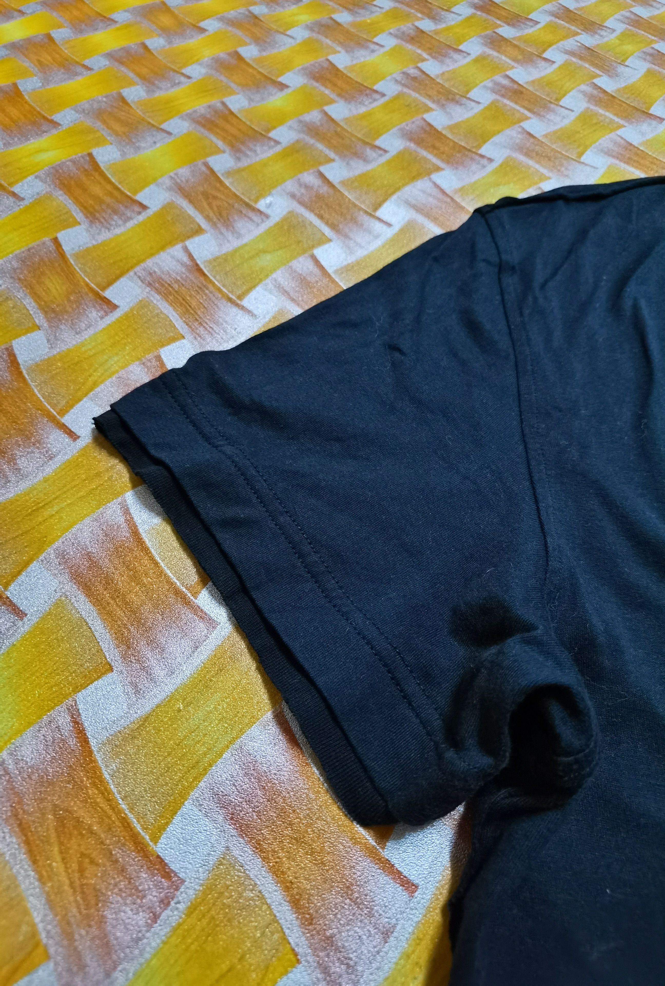 Dolce & Gabbana Dolce & Gabbana Gym Collection Black Cotton V-neck Tee Size US L / EU 52-54 / 3 - 5 Thumbnail