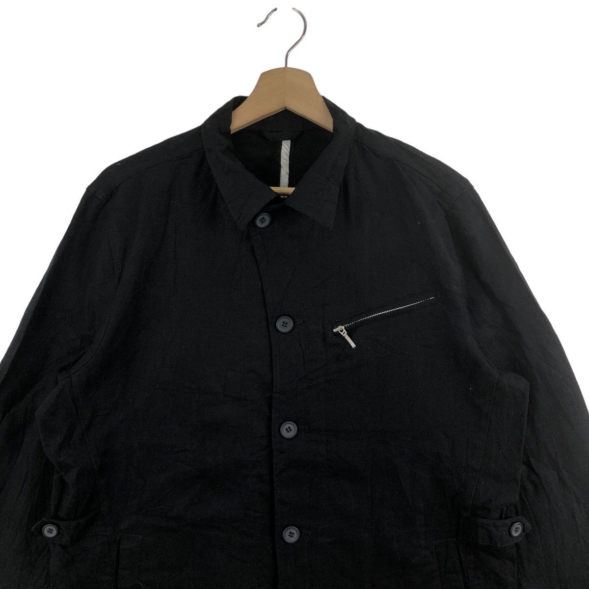 Indigo × Vintage Vintage Open Dich Union Made Jacket Ramie Japanese Brand Size US L / EU 52-54 / 3 - 2 Thumbnail