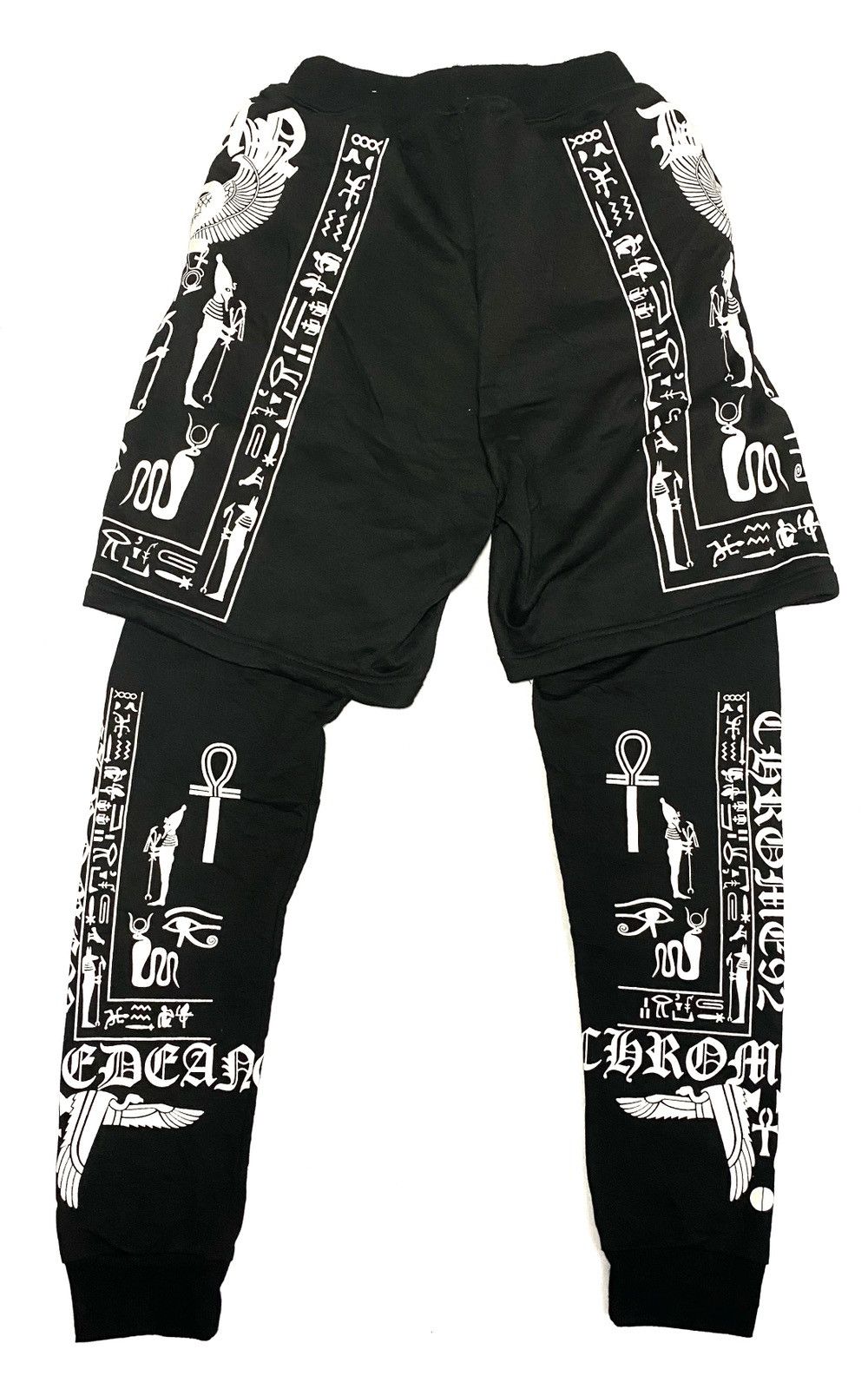 Art Comes First Mens Streetwear Inset Leggings Shorts Size US 30 / EU 46 - 5 Thumbnail