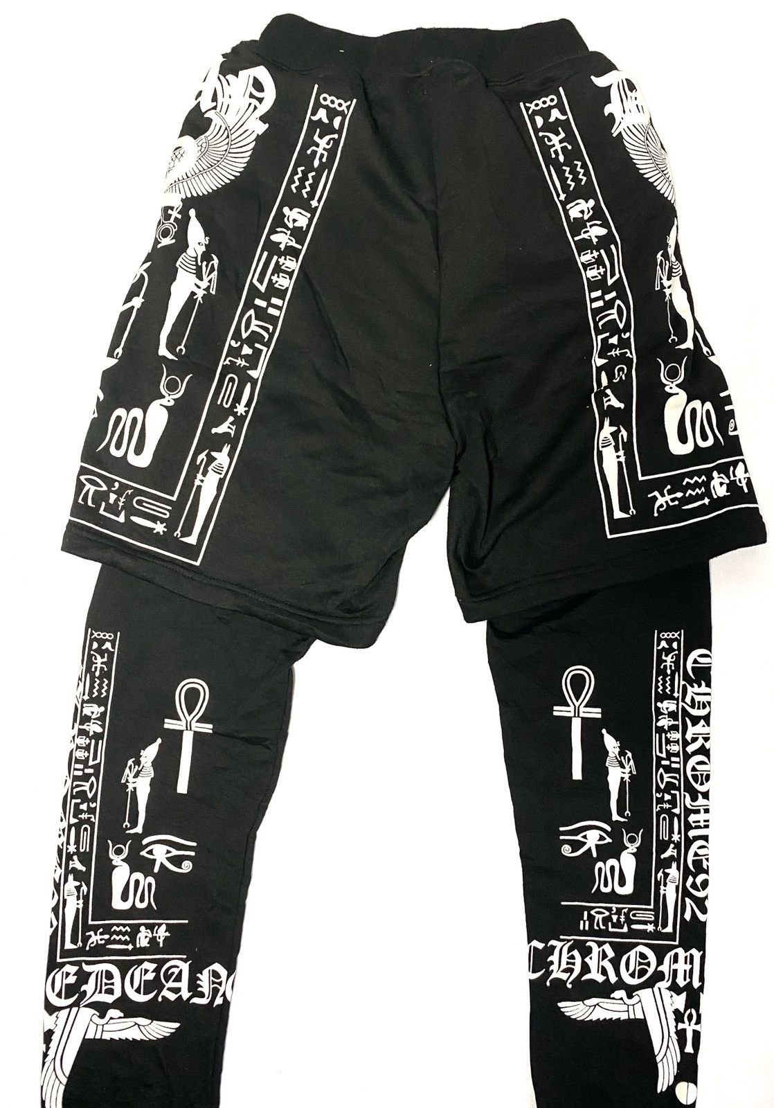 Art Comes First Mens Streetwear Inset Leggings Shorts Size US 30 / EU 46 - 8 Thumbnail