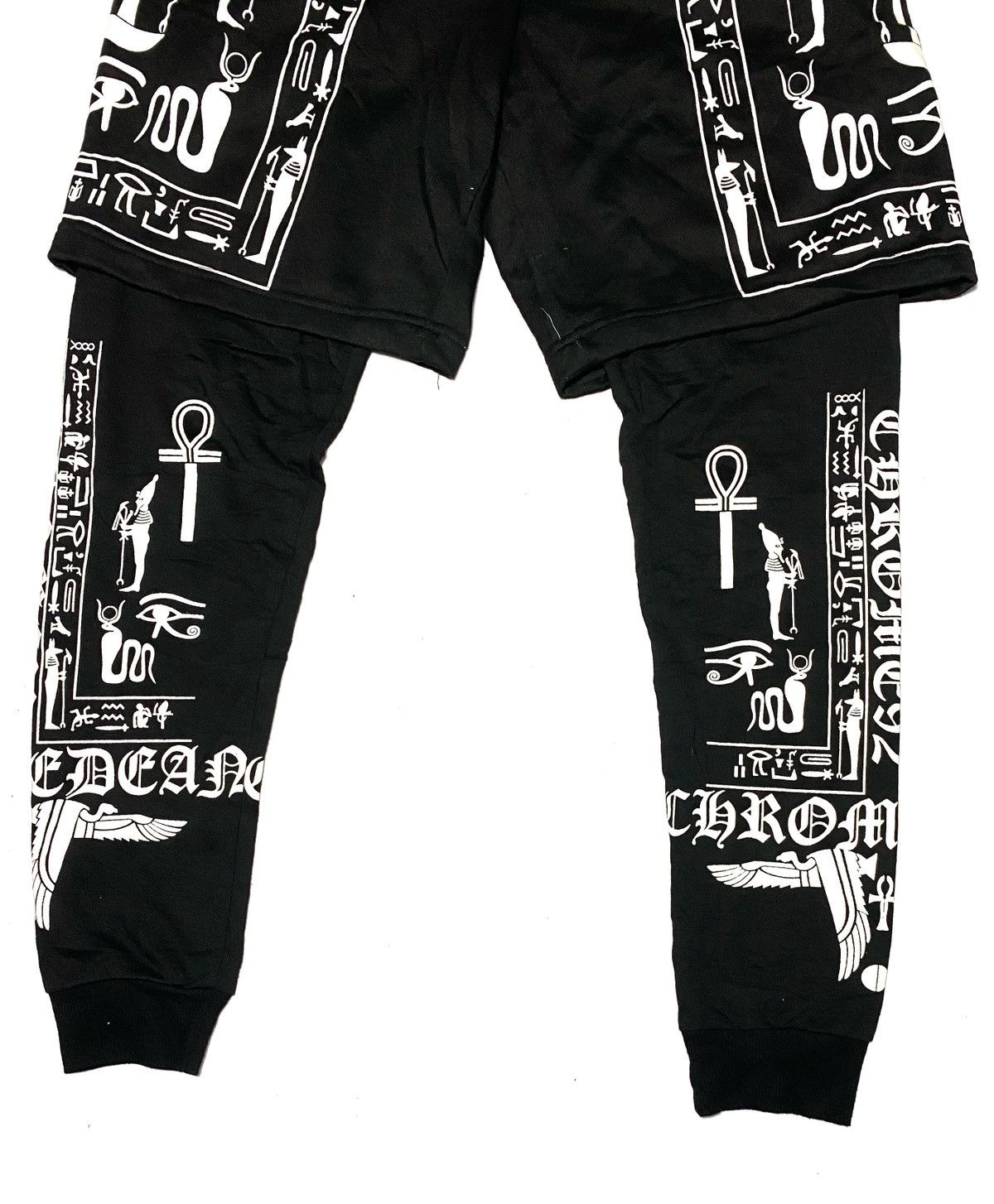 Art Comes First Mens Streetwear Inset Leggings Shorts Size US 30 / EU 46 - 3 Thumbnail