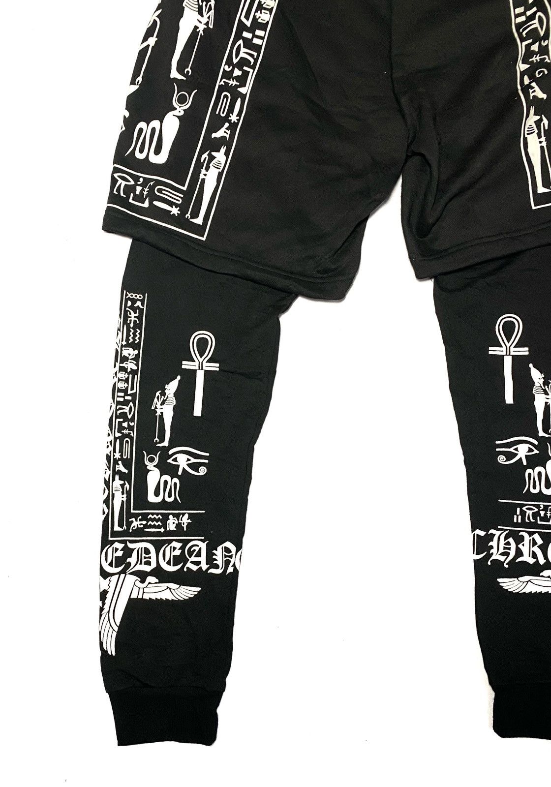 Art Comes First Mens Streetwear Inset Leggings Shorts Size US 30 / EU 46 - 6 Thumbnail