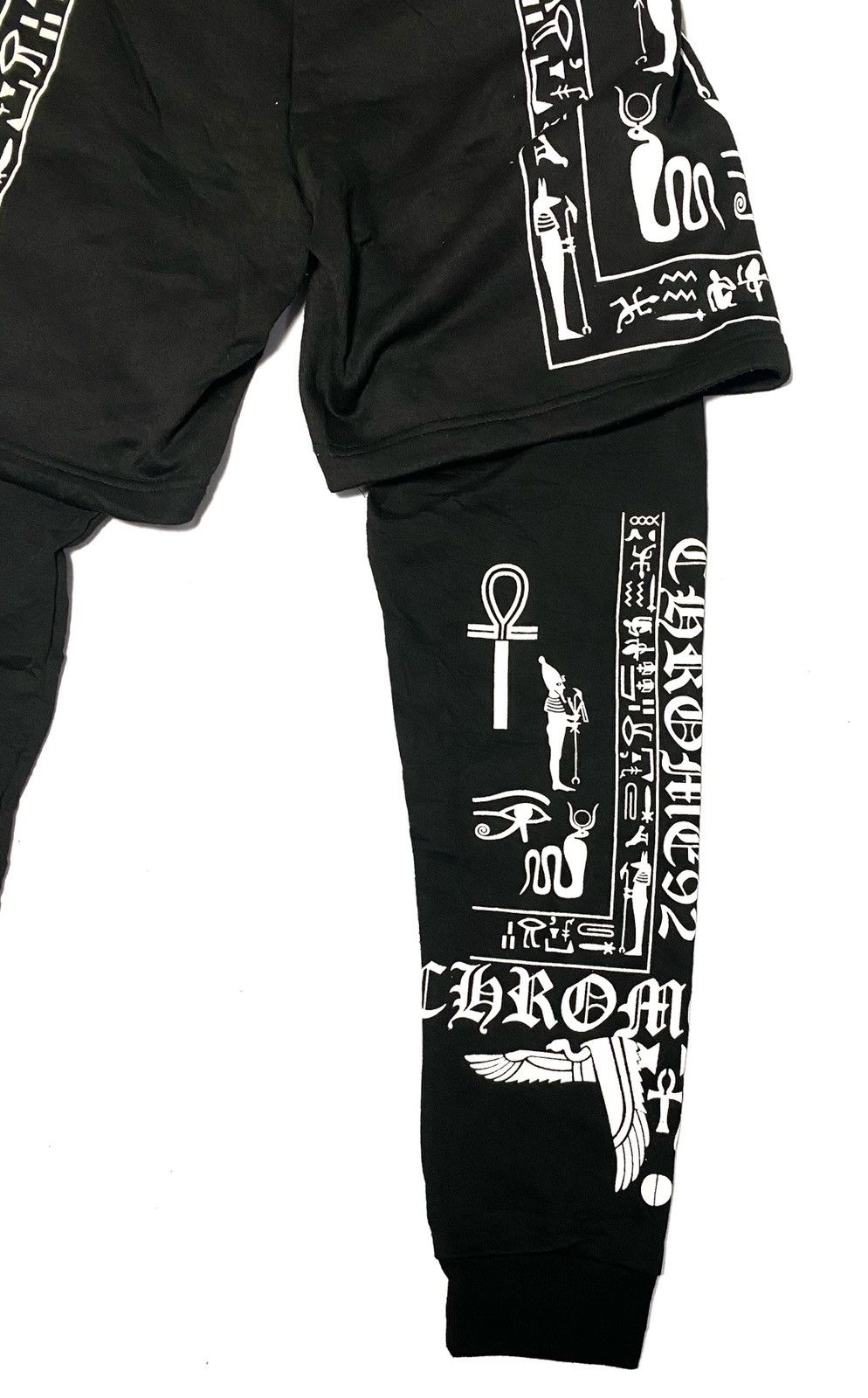 Art Comes First Mens Streetwear Inset Leggings Shorts Size US 30 / EU 46 - 7 Thumbnail