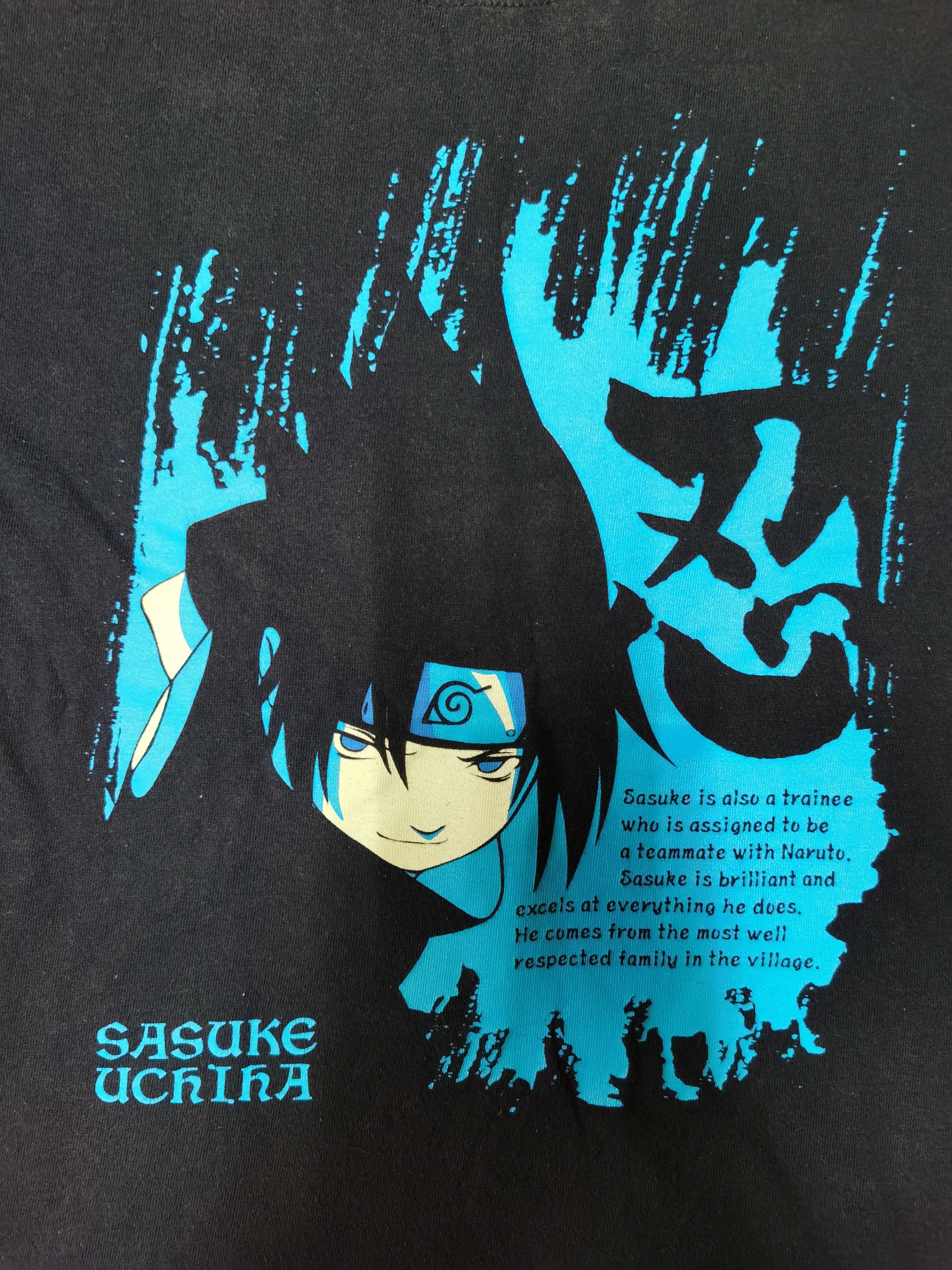 Anime Cospa Naruto Sasuke Uchiha Clan T-shirt Size US S / EU 44-46 / 1 - 2 Thumbnail
