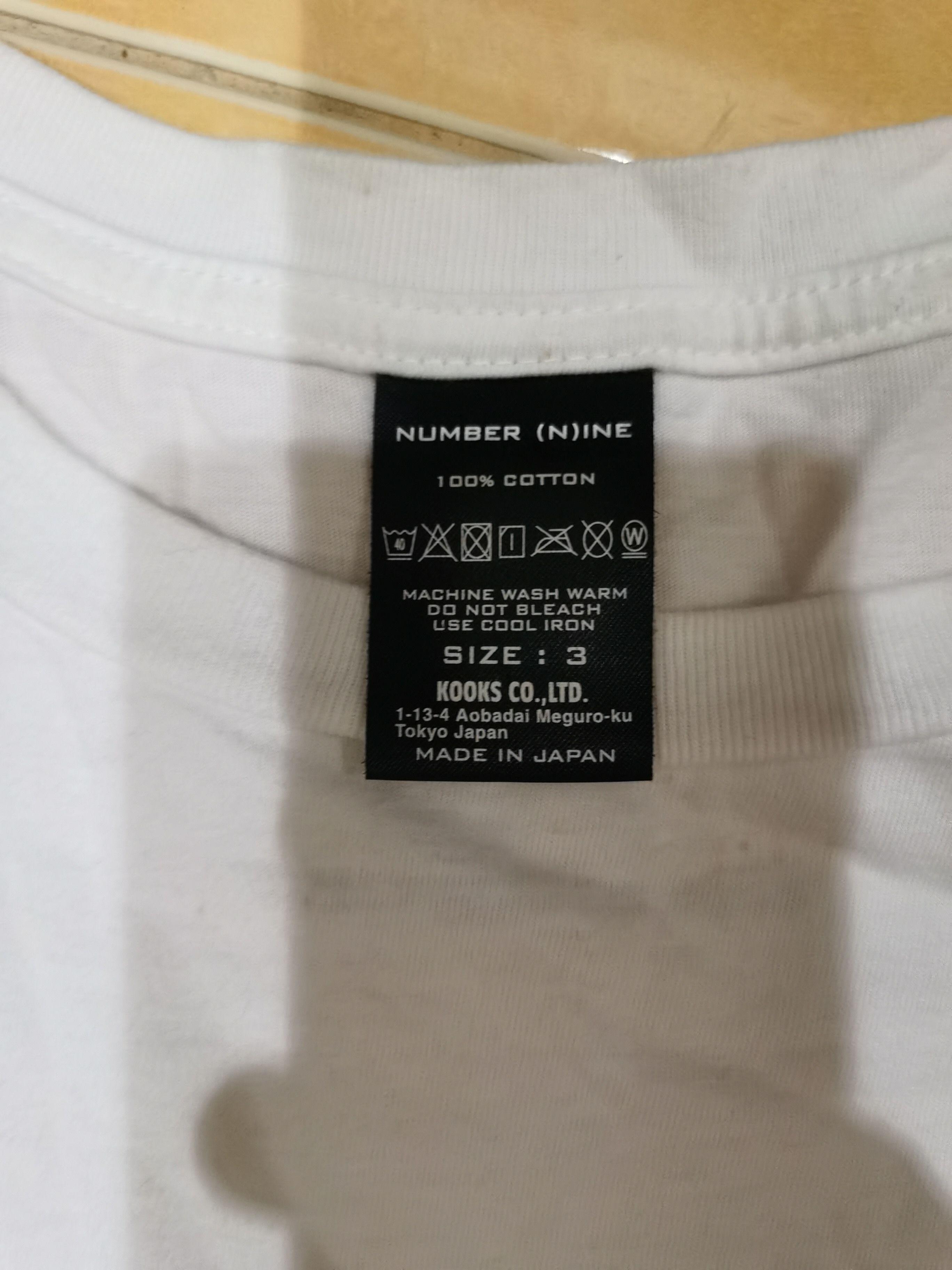 Band Tees Number (N)ine x Beastie Boy T-shirt Size US M / EU 48-50 / 2 - 8 Thumbnail