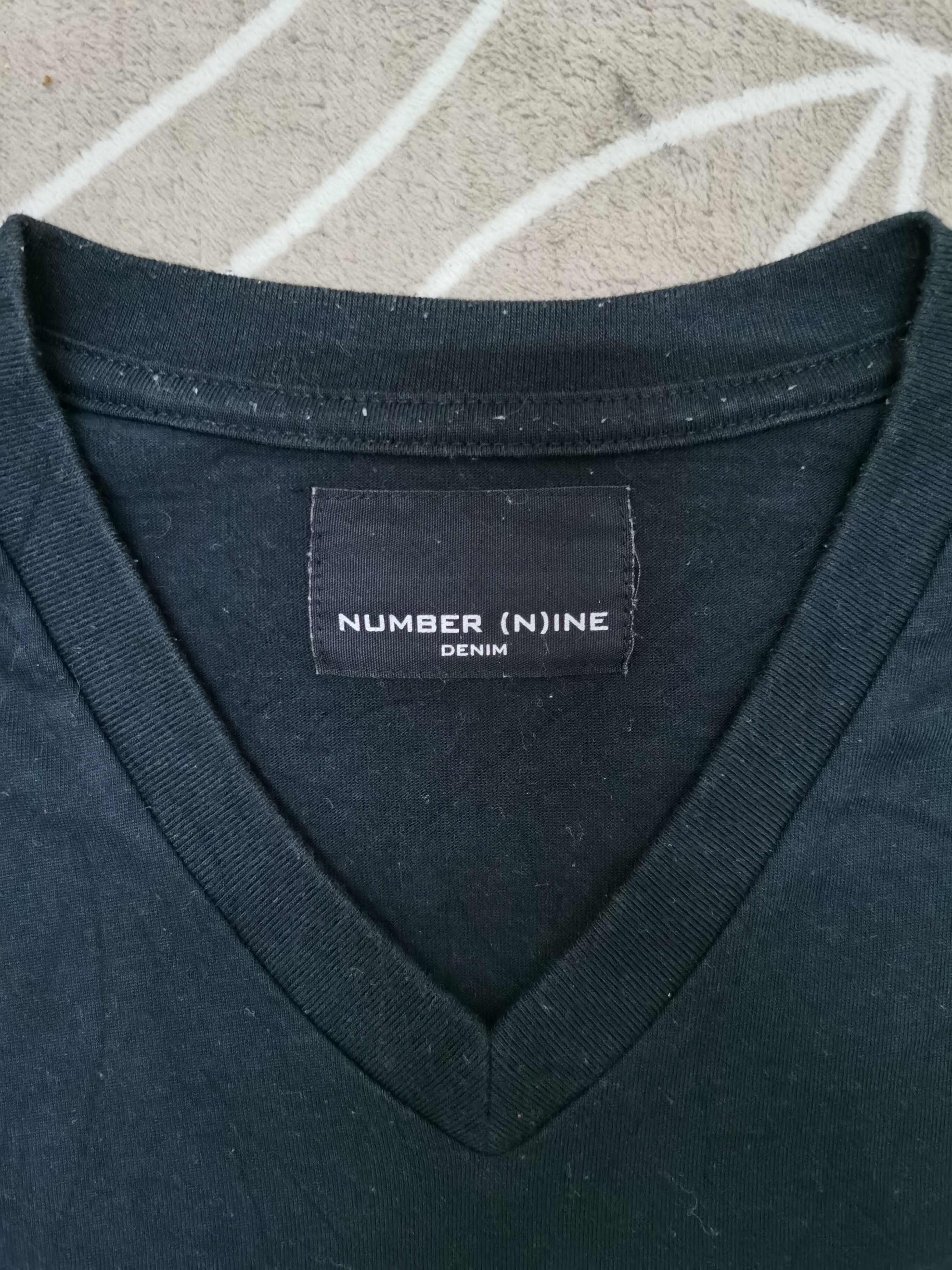 Number (N)ine Number (N)ine Denim V Neck Pocket T-shirt Size US M / EU 48-50 / 2 - 2 Thumbnail