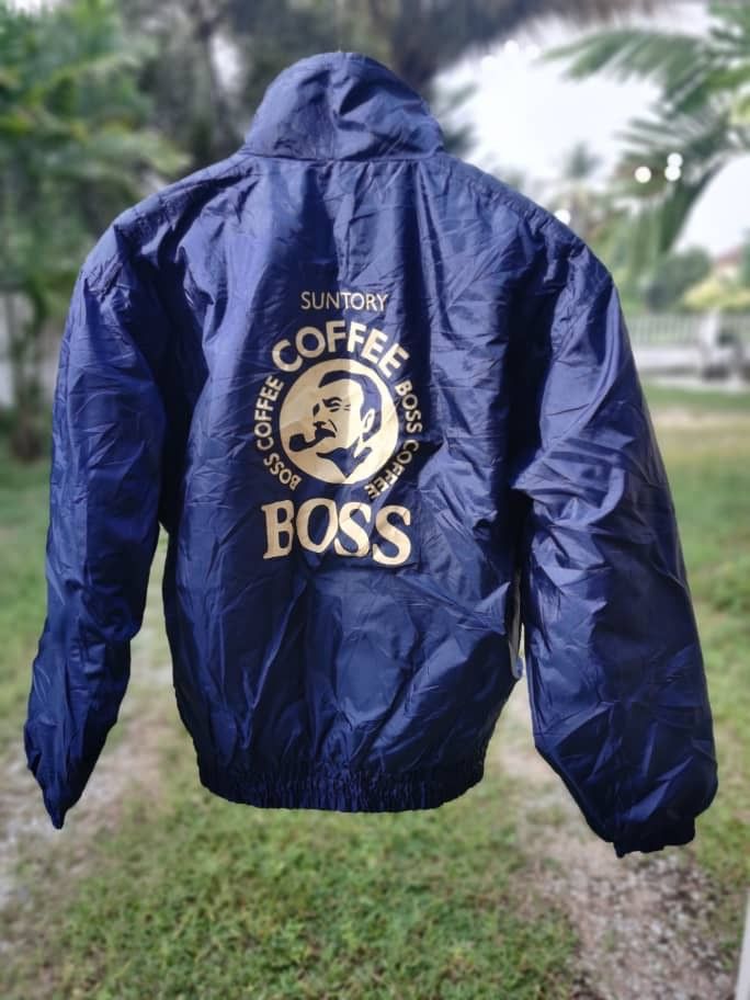 Japanese Brand Vintage Boss Coffee Big Logo Light Jacket Size US L / EU 52-54 / 3 - 1 Thumbnail
