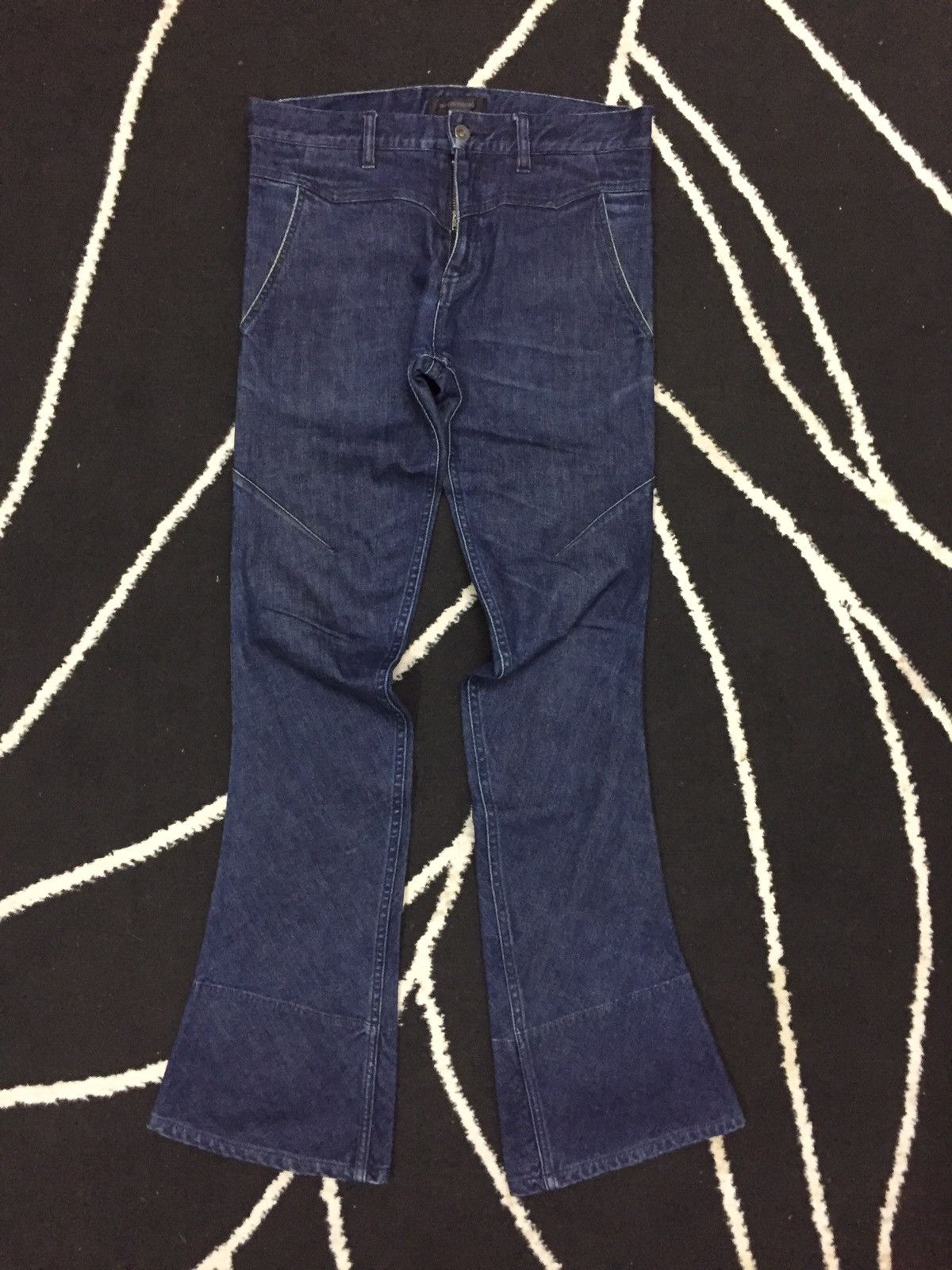 Japanese Brand RARE No Crossing Twist Denim Size 31" - 5 Thumbnail