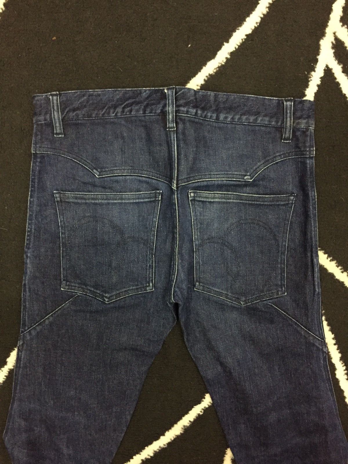 Japanese Brand RARE No Crossing Twist Denim Size 31" - 9 Thumbnail