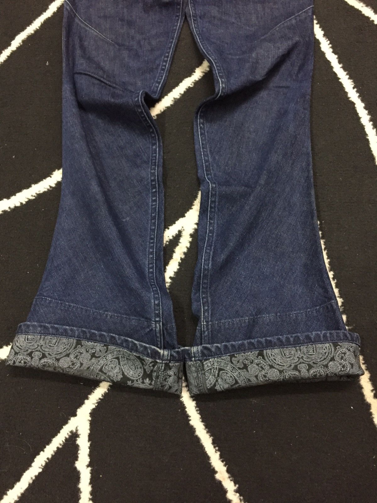 Japanese Brand RARE No Crossing Twist Denim Size 31" - 7 Thumbnail