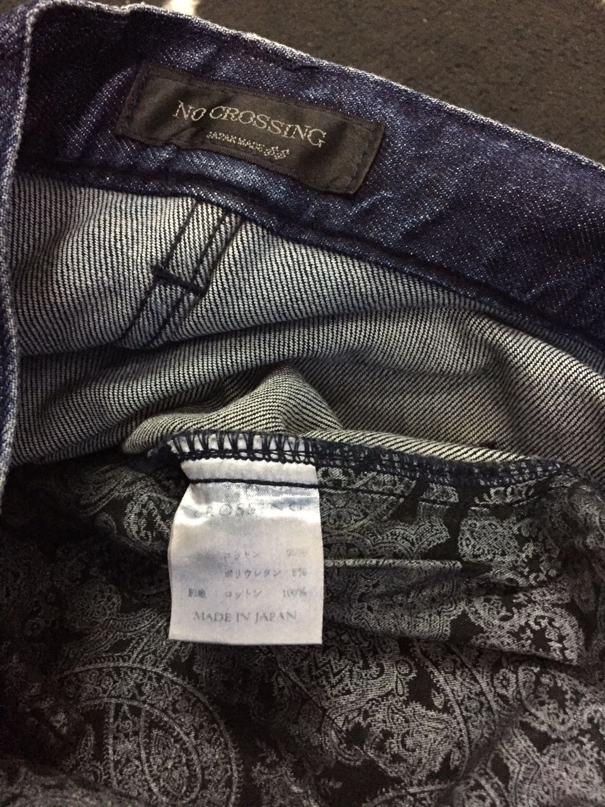 Japanese Brand RARE No Crossing Twist Denim Size 31" - 10 Thumbnail