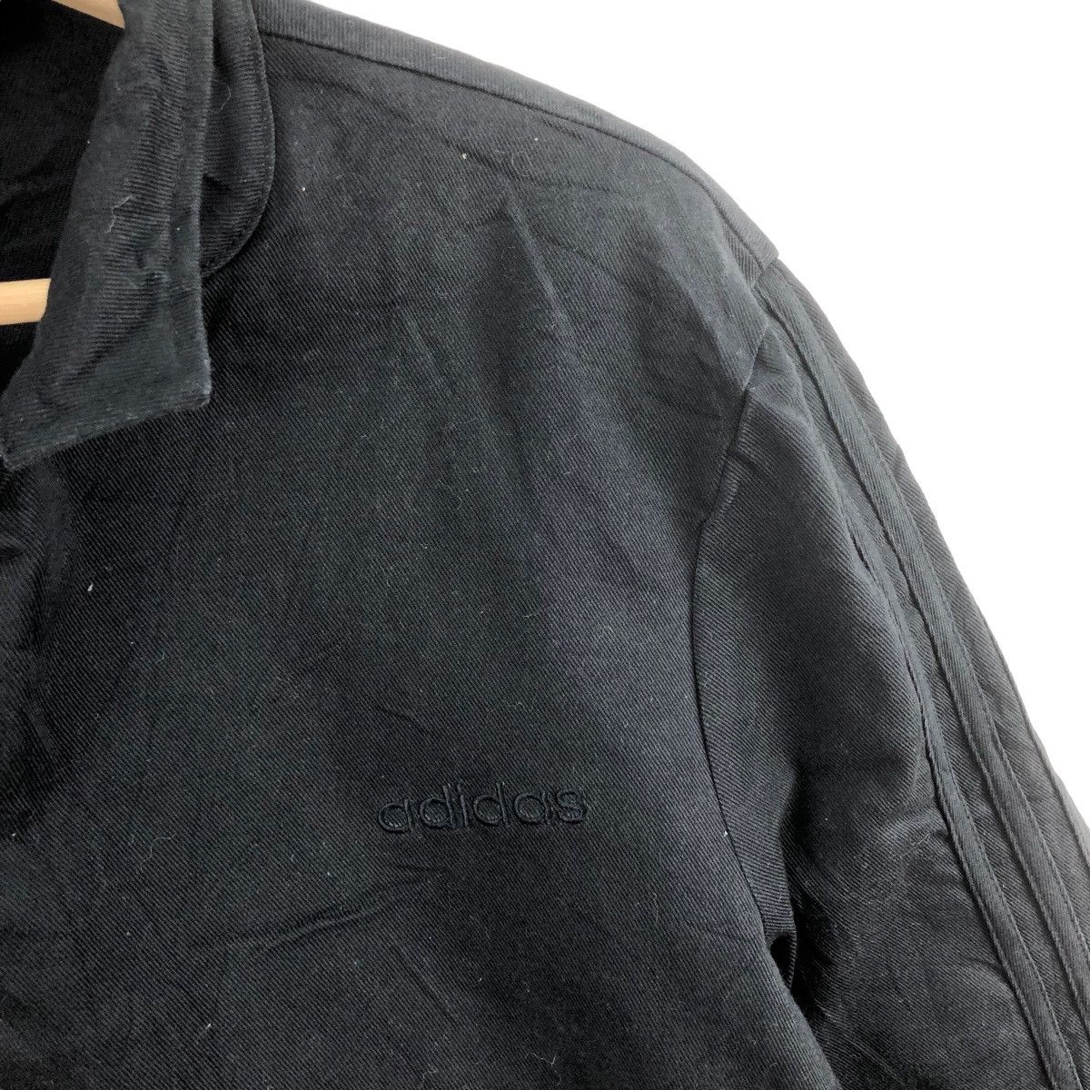 Adidas ADIDAS Jacket Heavy Cotton Canvas Three Stripes Streetwear Size US M / EU 48-50 / 2 - 4 Thumbnail