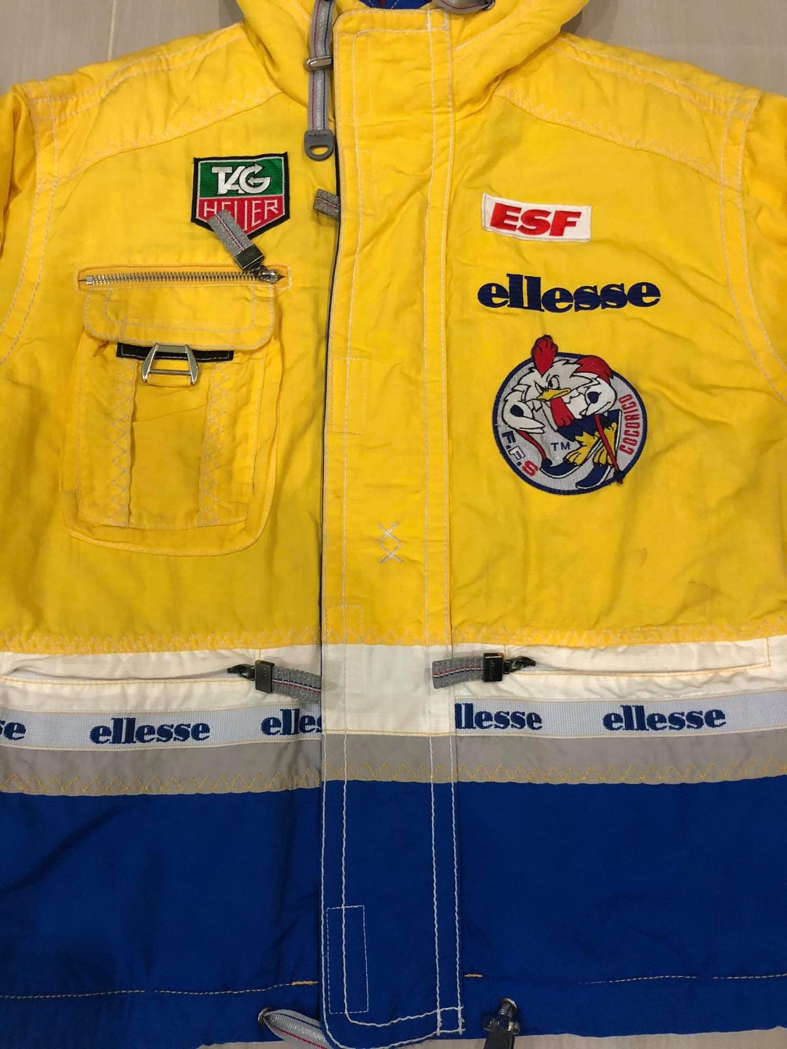 Ellesse × Goldwin × Tag Heuer RARE ELLESE BY GOLDWIN TAG HEUER SKI JACKETS Size US S / EU 44-46 / 1 - 5 Thumbnail
