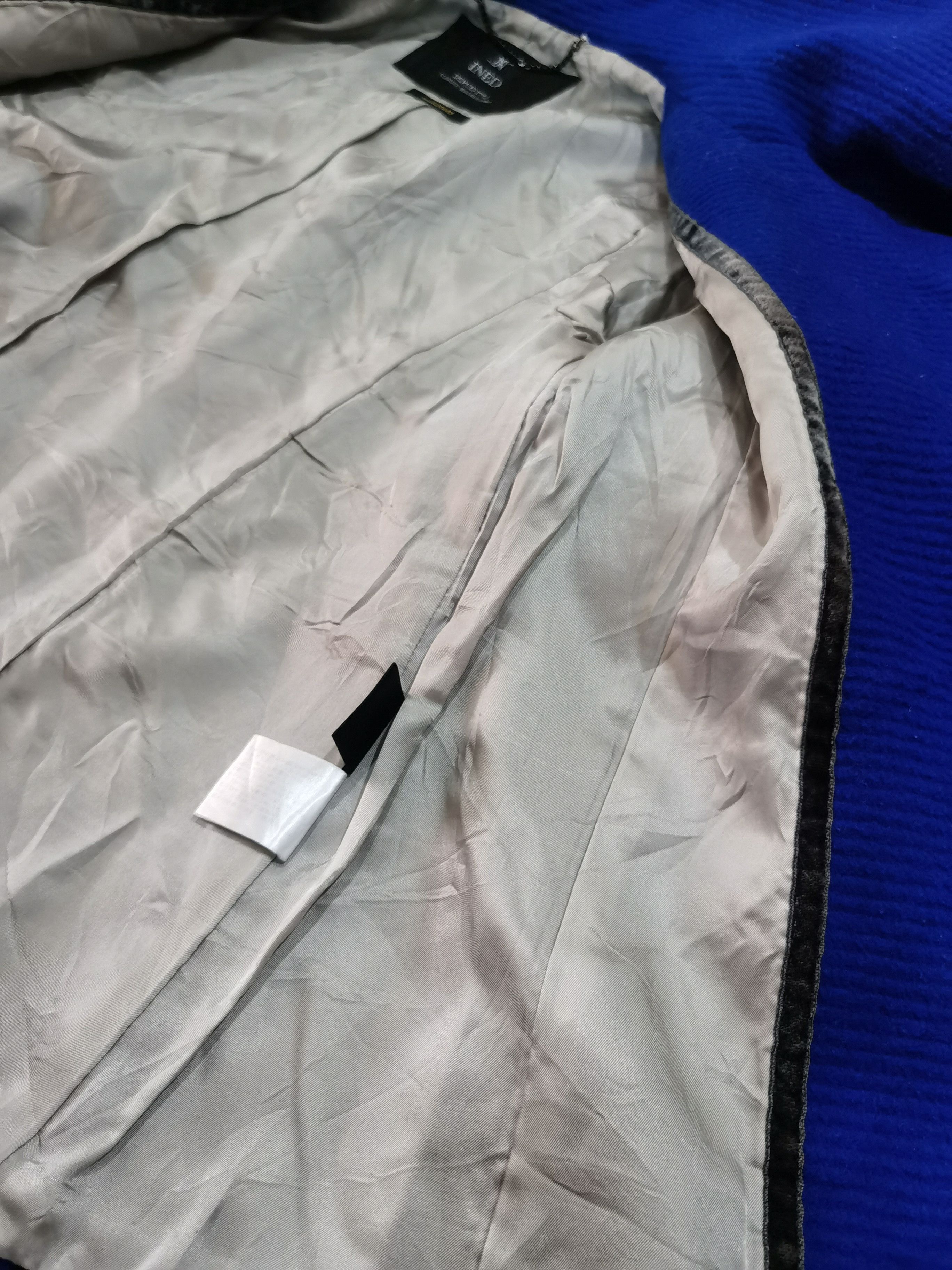 Japanese Brand Vintage INED Depuis 1992 by Yohji Yamamoto Wool Jacket Size XS / US 0-2 / IT 36-38 - 11 Thumbnail