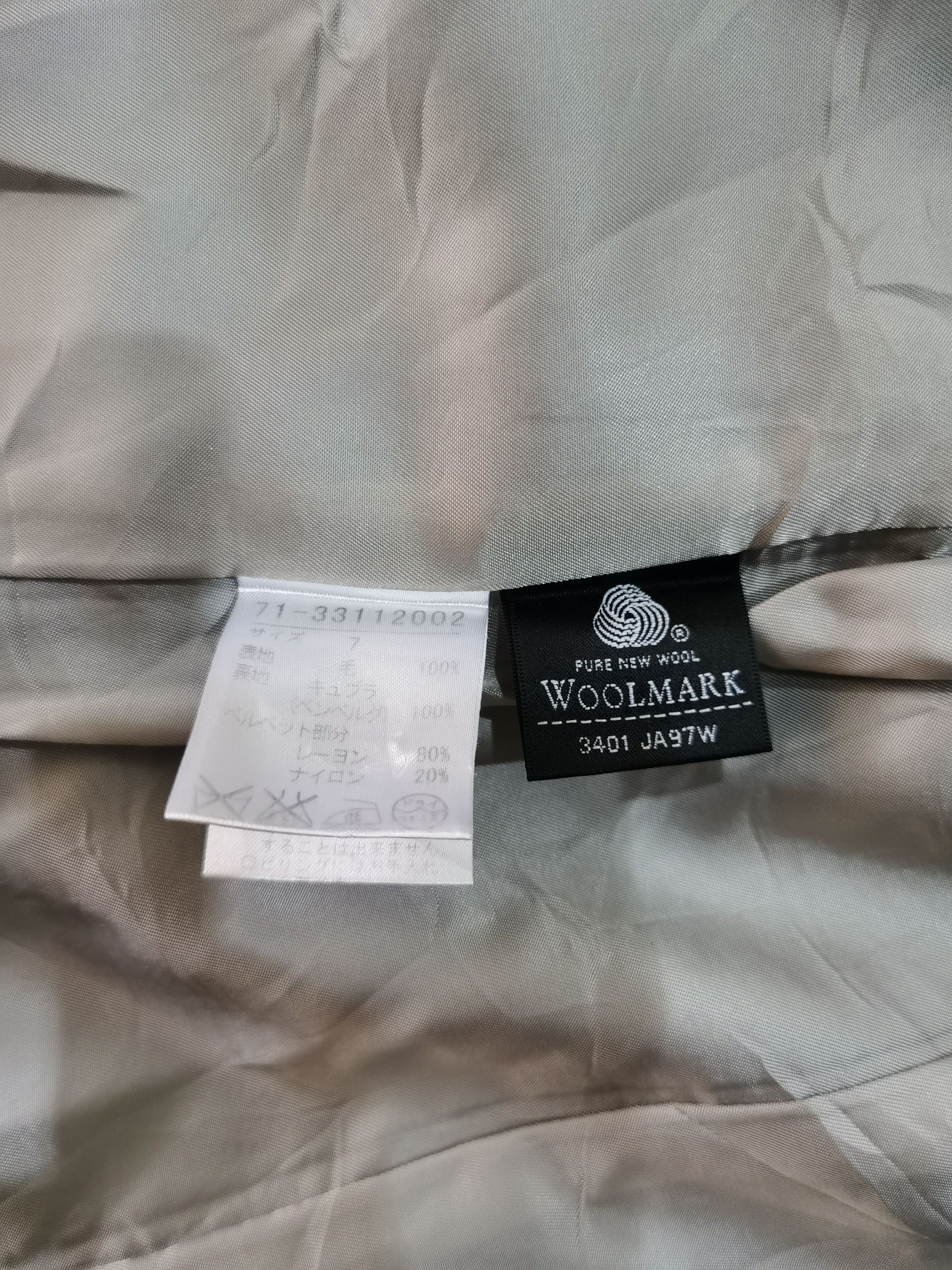 Japanese Brand Vintage INED Depuis 1992 by Yohji Yamamoto Wool Jacket Size XS / US 0-2 / IT 36-38 - 15 Thumbnail