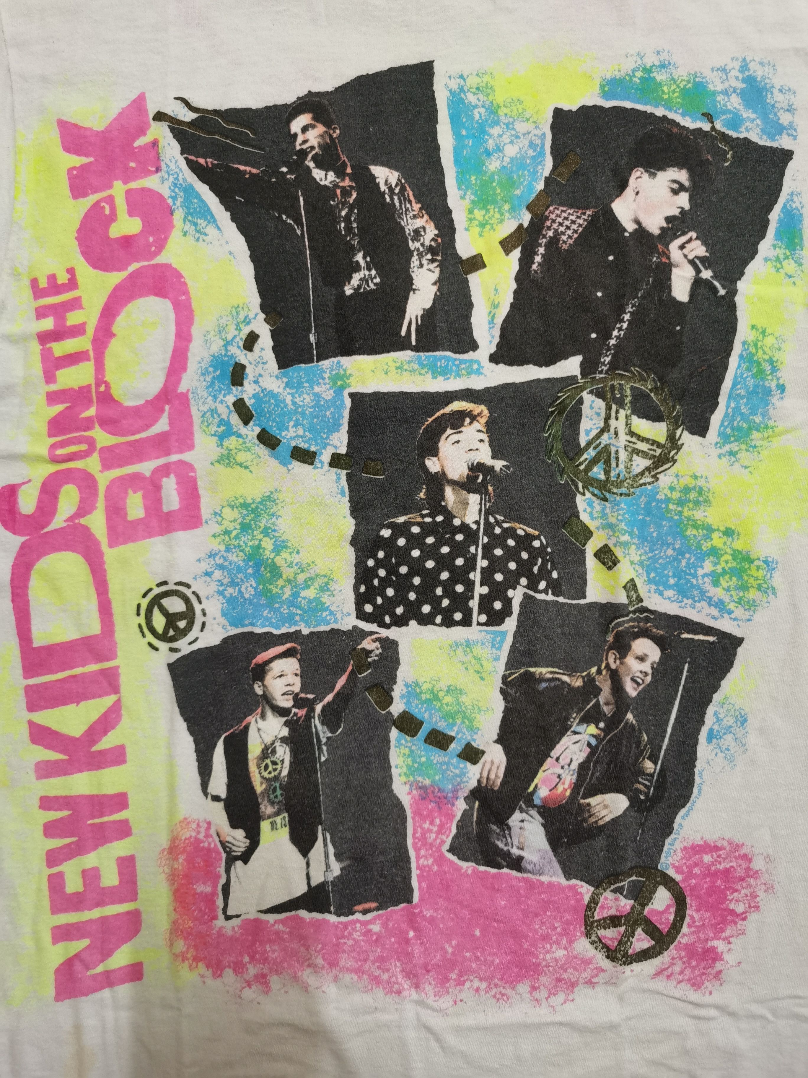 New Kids On The Block Vintage New Kids On The Block Tee Size US XL / EU 56 / 4 - 2 Thumbnail