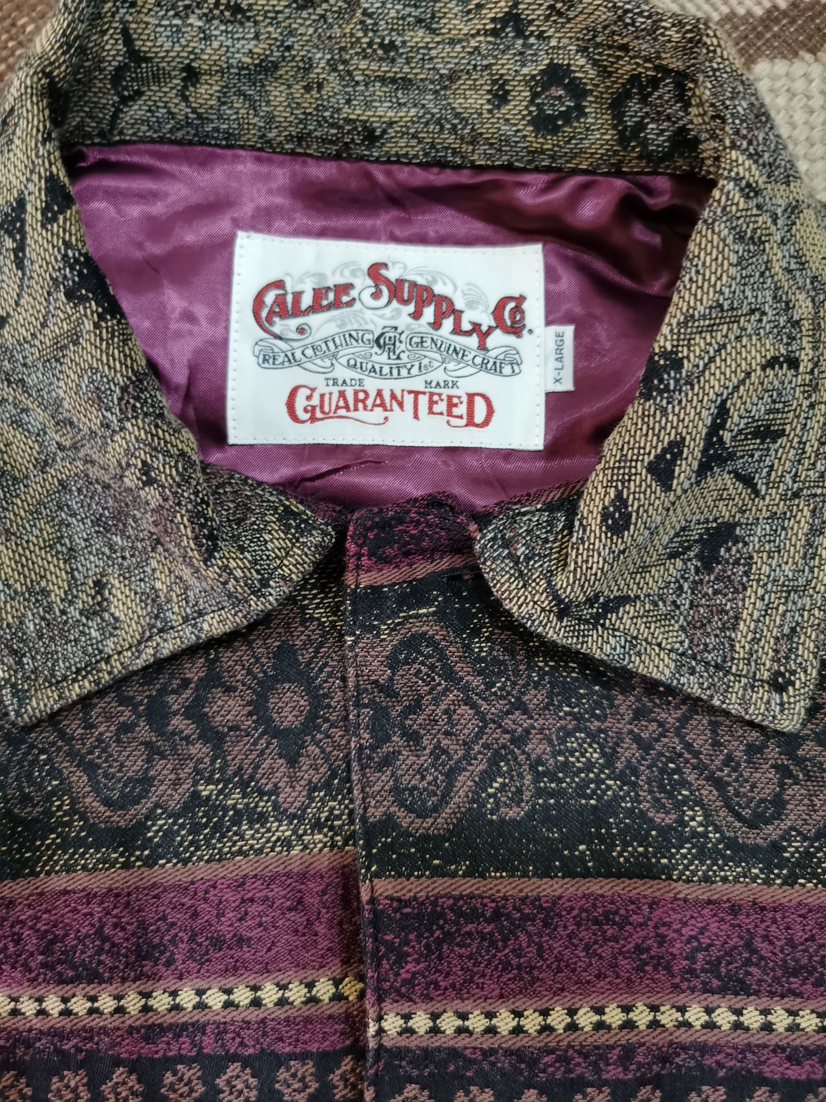 Japanese Brand Calee Supply Co Kapital Inspired Jacket Size US XL / EU 56 / 4 - 7 Thumbnail