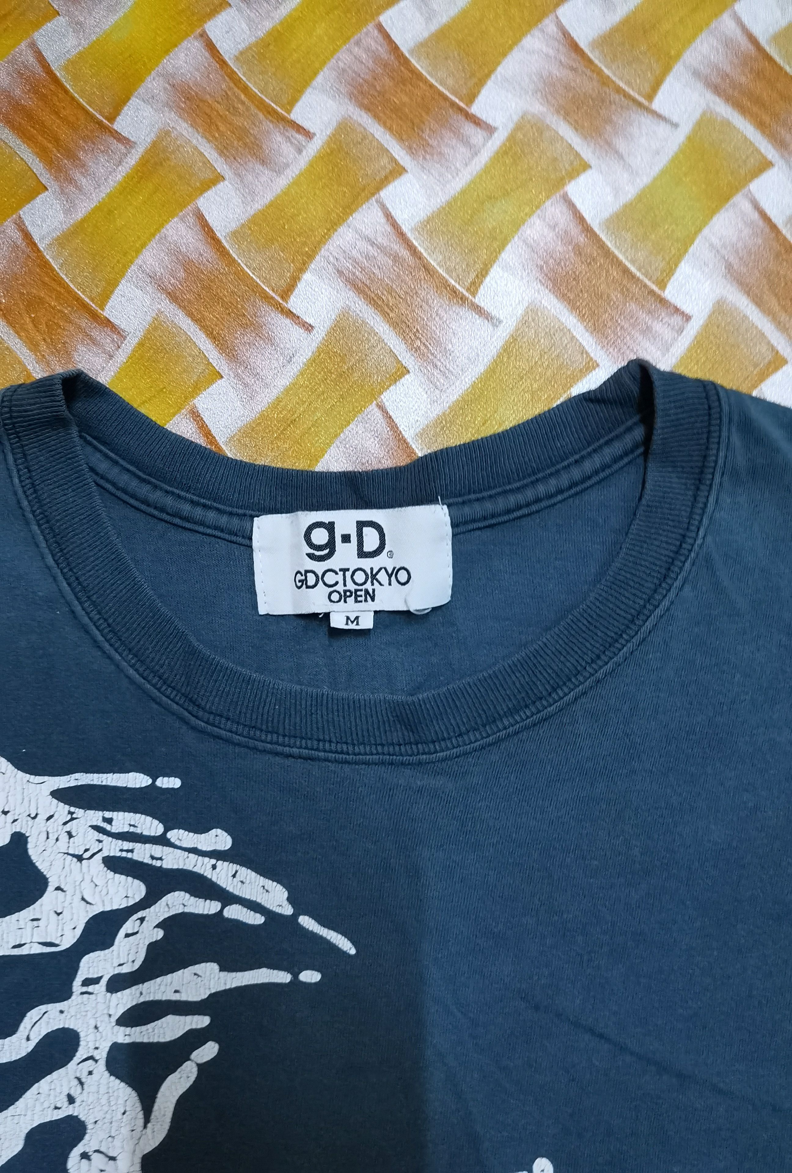 Japanese Brand GDC Tokyo present Blue 3 T-shirt Size US M / EU 48-50 / 2 - 2 Thumbnail