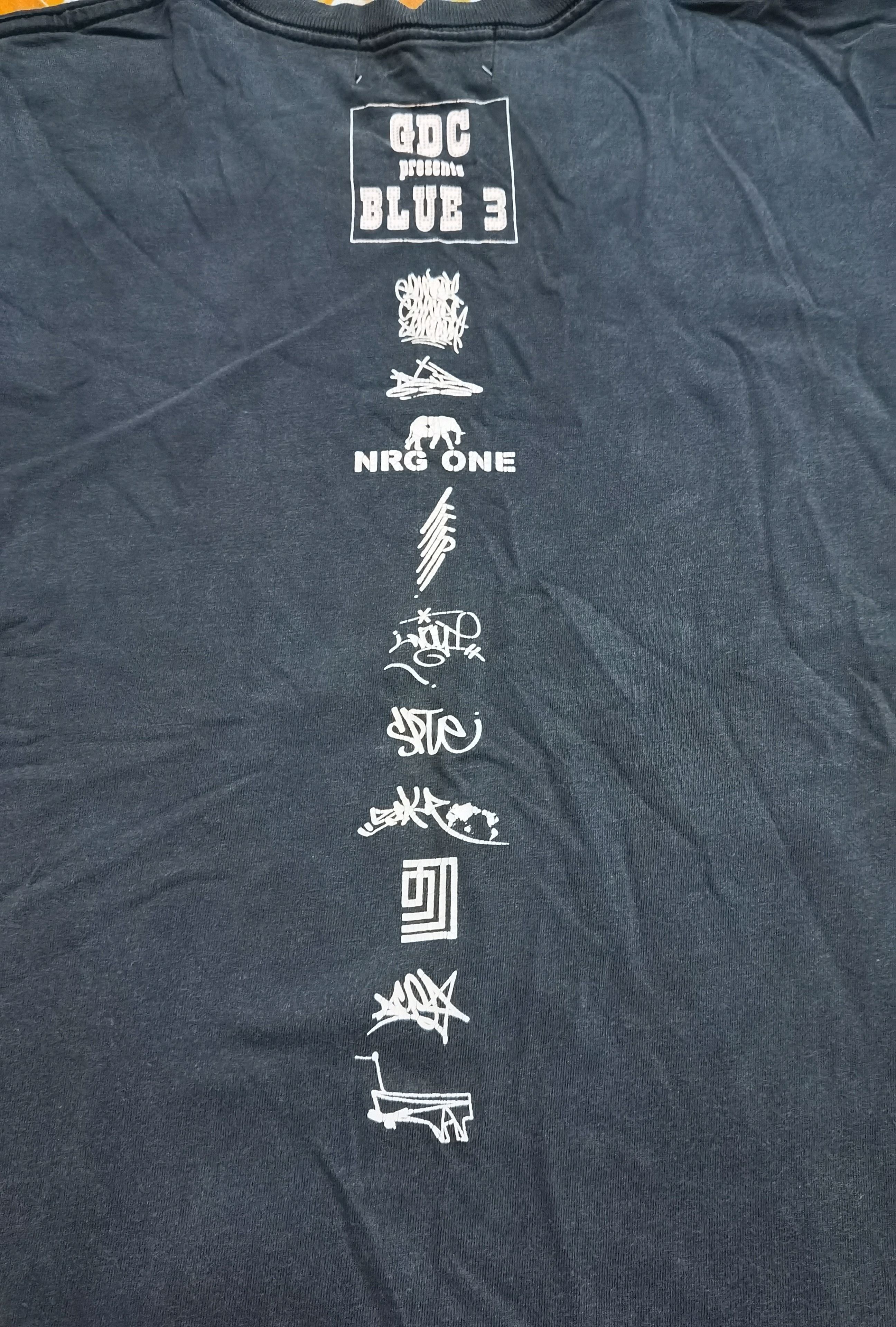 Japanese Brand GDC Tokyo present Blue 3 T-shirt Size US M / EU 48-50 / 2 - 8 Thumbnail