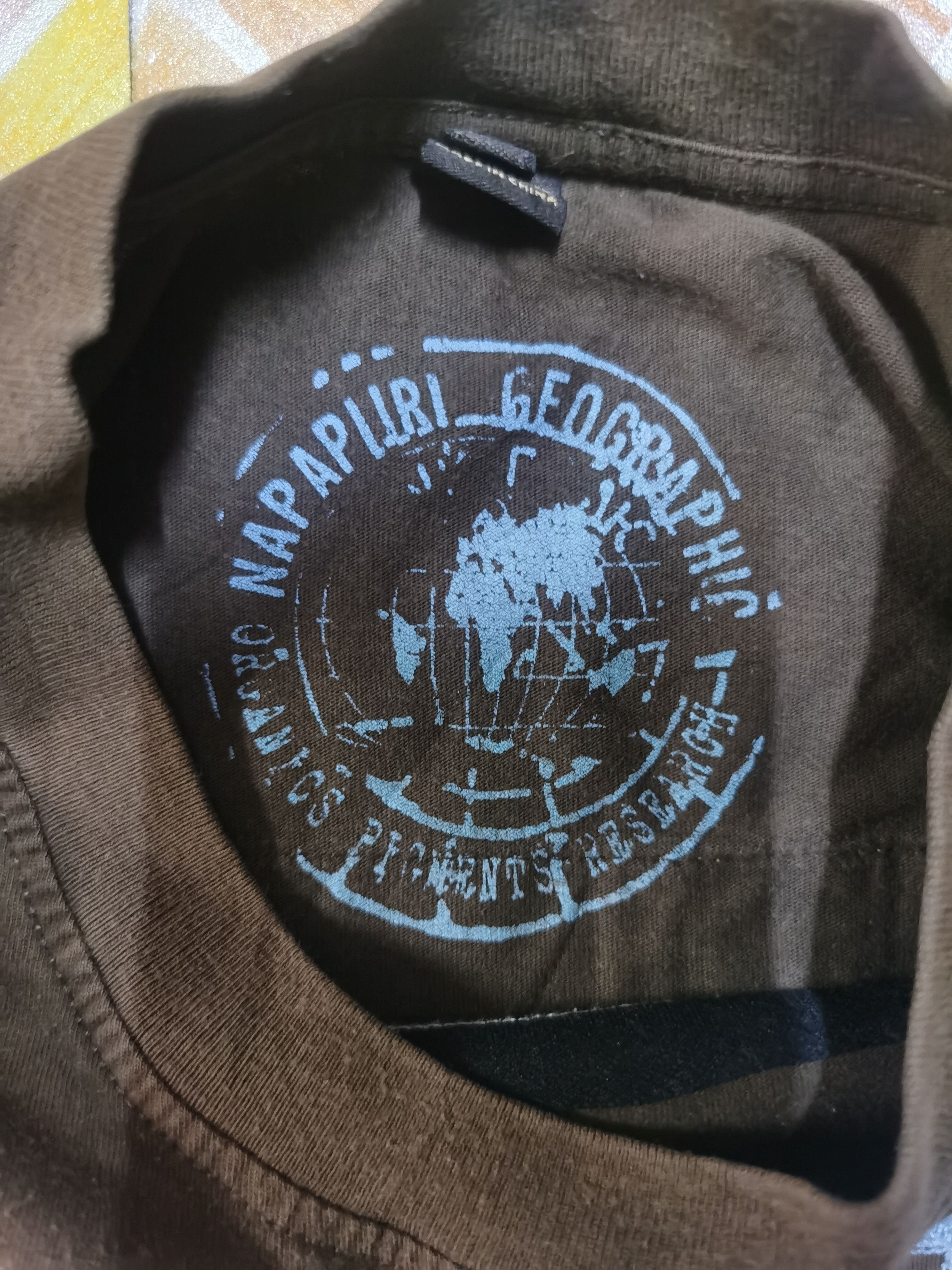 Napapijri Vintage Embroidered Napapijri Logo T-shirt Size US L / EU 52-54 / 3 - 6 Thumbnail