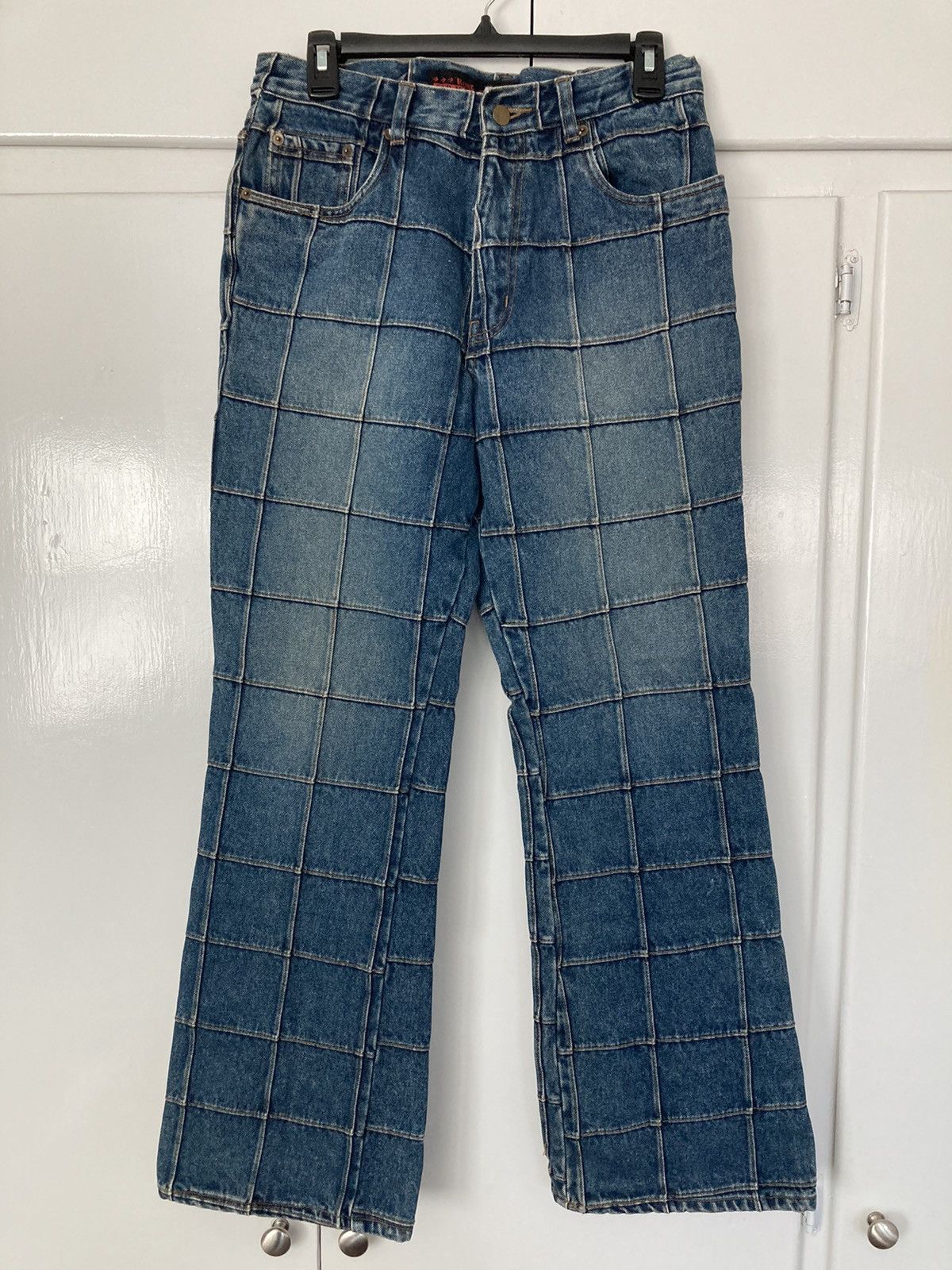 Bc Ethic BC Ethic 03 Denim Windowpane Jeans Size US 32 / EU 48 - 1 Thumbnail