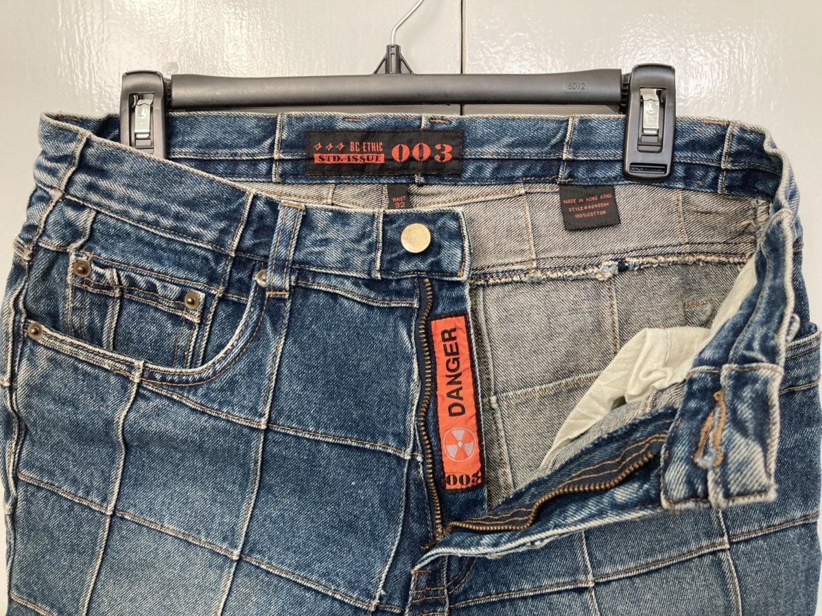 Bc Ethic BC Ethic 03 Denim Windowpane Jeans Size US 32 / EU 48 - 5 Thumbnail