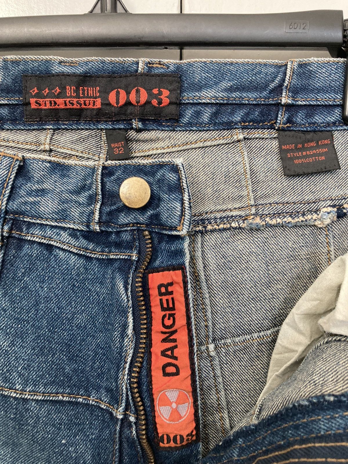Bc Ethic BC Ethic 03 Denim Windowpane Jeans Size US 32 / EU 48 - 6 Thumbnail