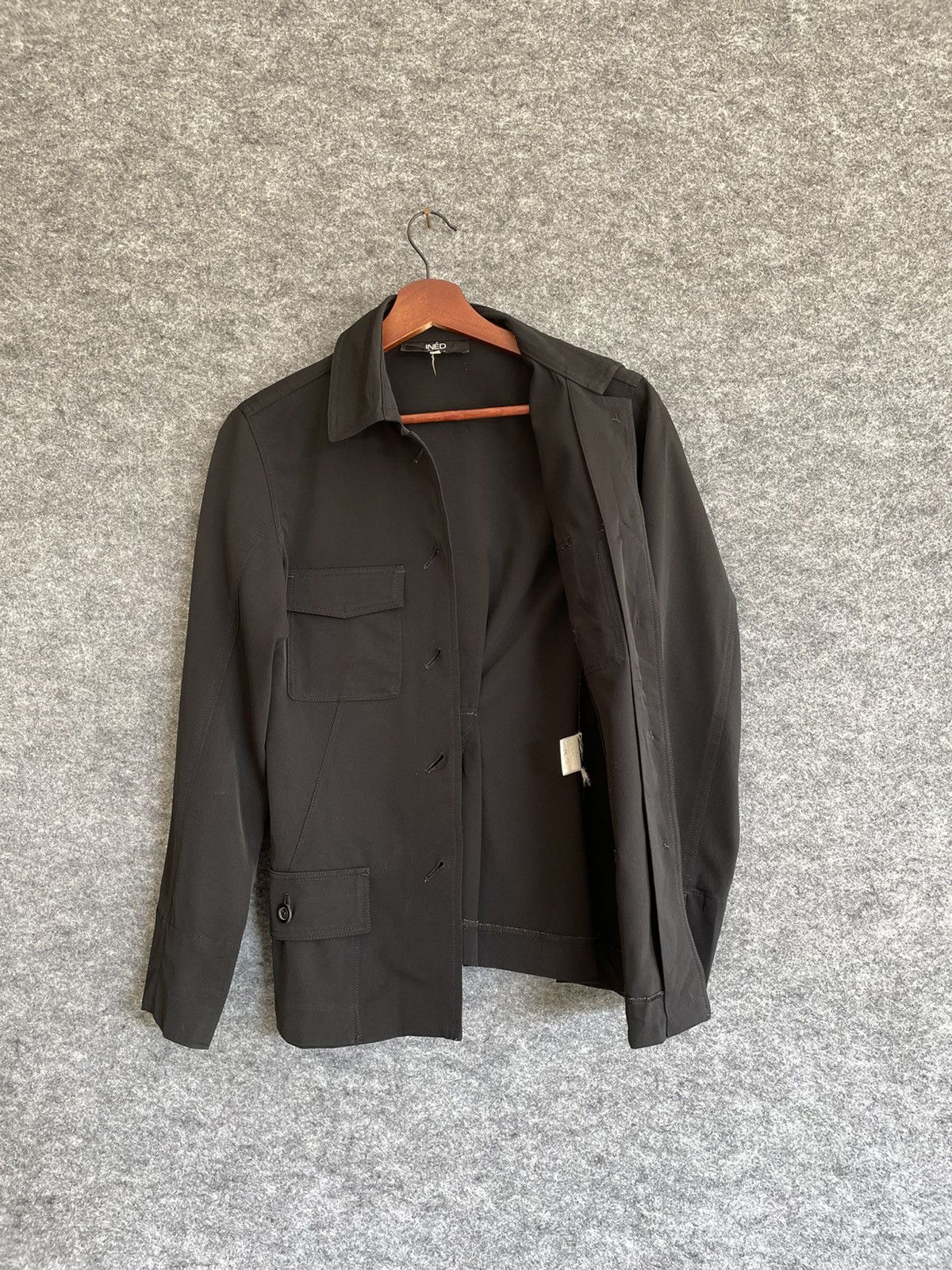 Japanese Brand INED FOR OGGI BLACK JACKET Size US M / EU 48-50 / 2 - 5 Thumbnail