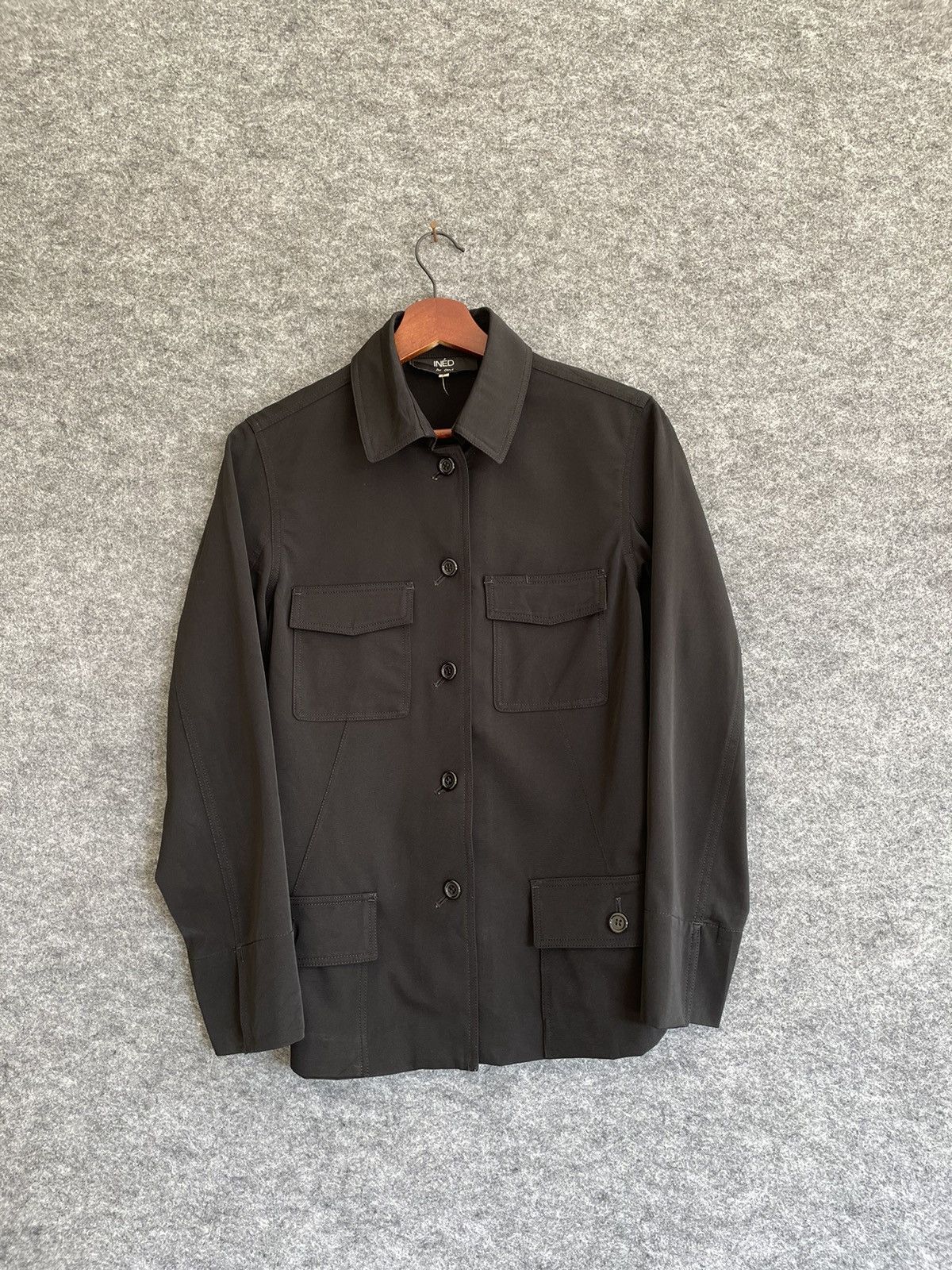 Japanese Brand INED FOR OGGI BLACK JACKET Size US M / EU 48-50 / 2 - 1 Thumbnail