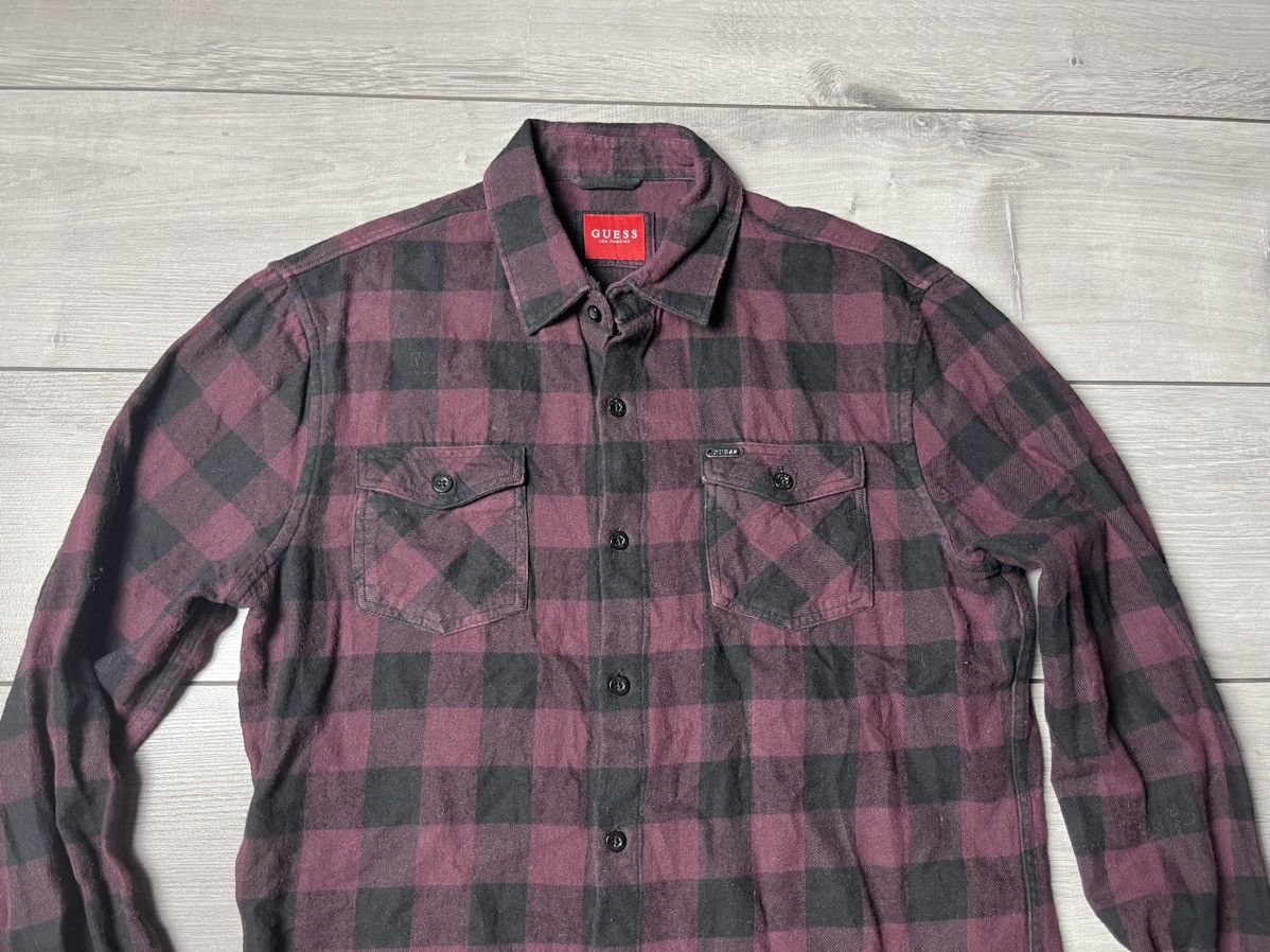 Guess Guess Los Angeles shirt plaid size Medium Size US M / EU 48-50 / 2 - 3 Thumbnail