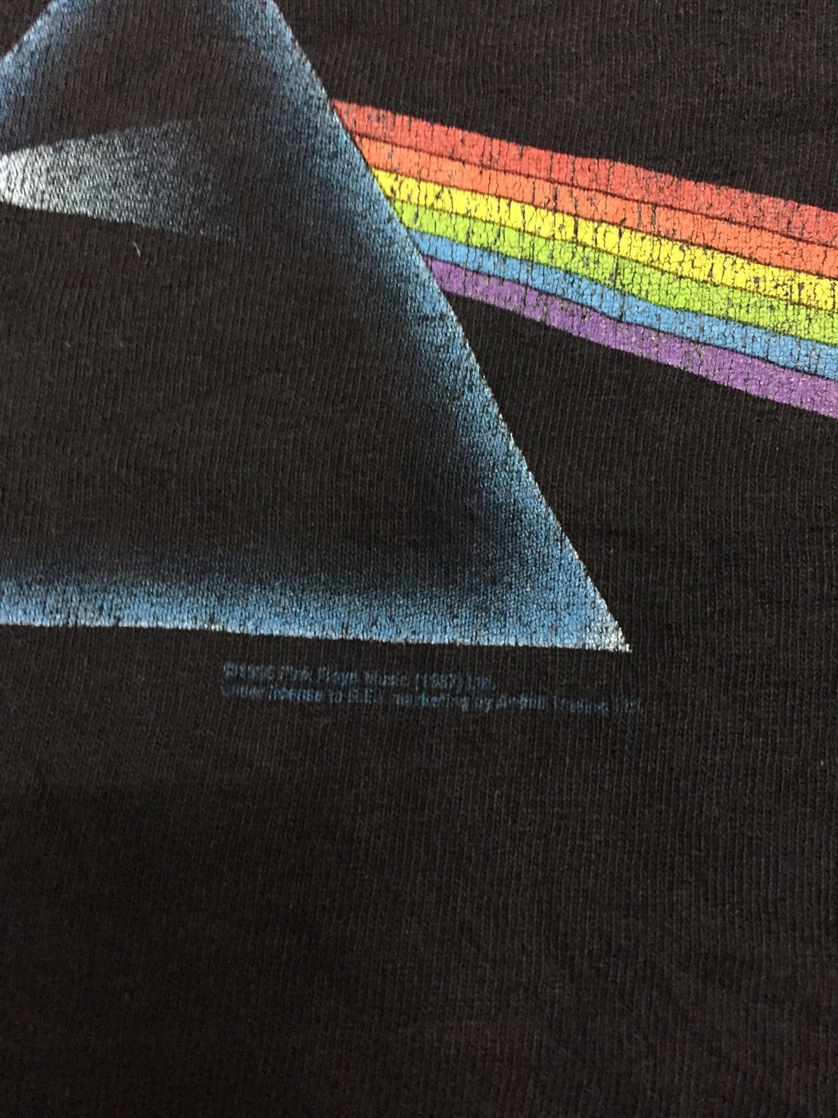 Anvil × Pink Floyd × Vintage Vintage Anvil 1996 Pink Floyd Dark Side of The Moon Tee Size US L / EU 52-54 / 3 - 4 Thumbnail