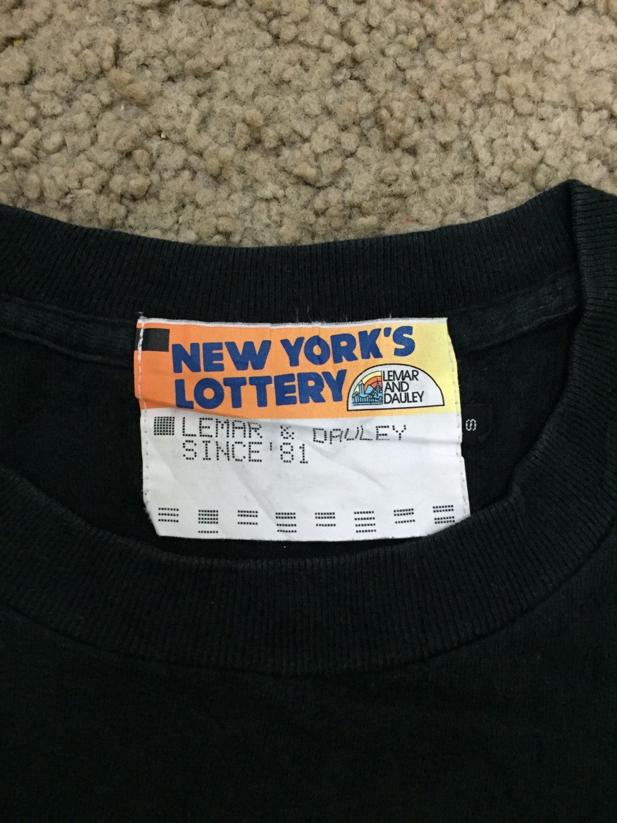 Lemar & Dauley Lemar and Dauley New York Lottery T-Shirt Size US S / EU 44-46 / 1 - 3 Thumbnail