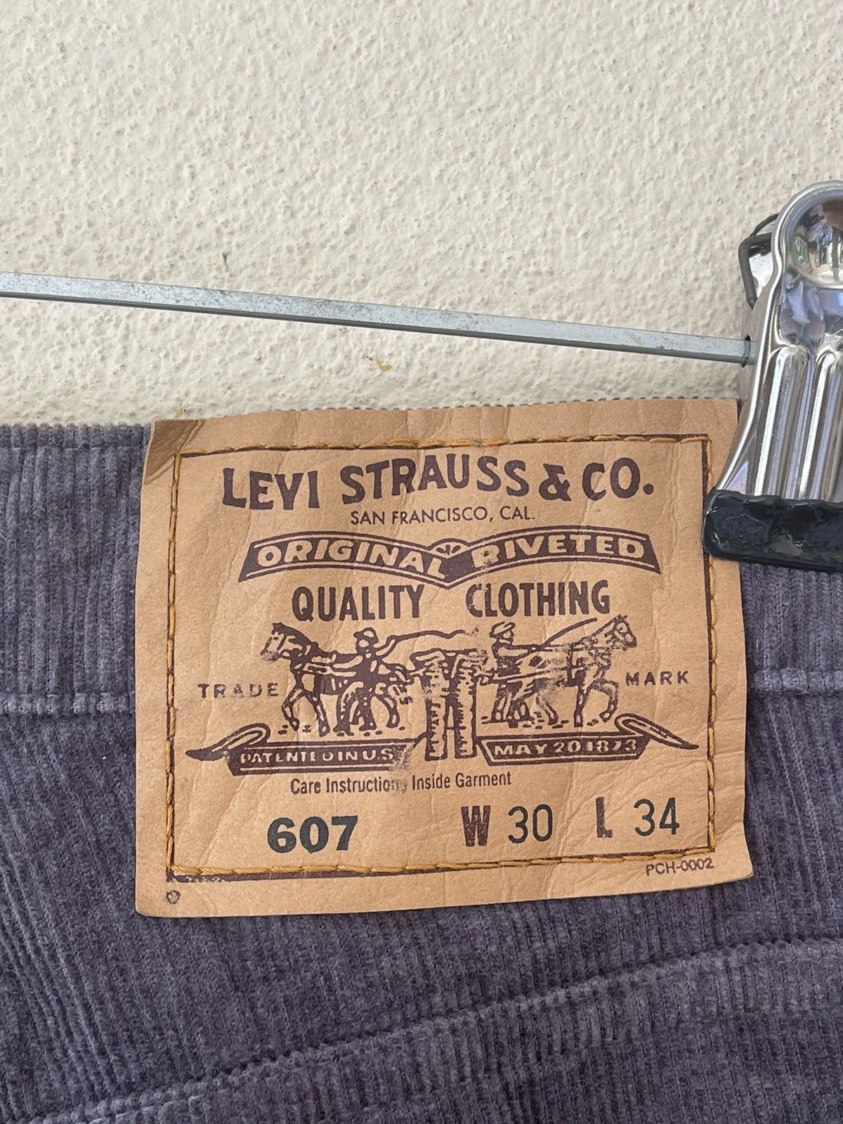 Levi's × Levi's Vintage Clothing VINTAGE SUN FADED LEVIS ORANGE TAB CORDUROY J09 BUTTON Size US 30 / EU 46 - 9 Thumbnail