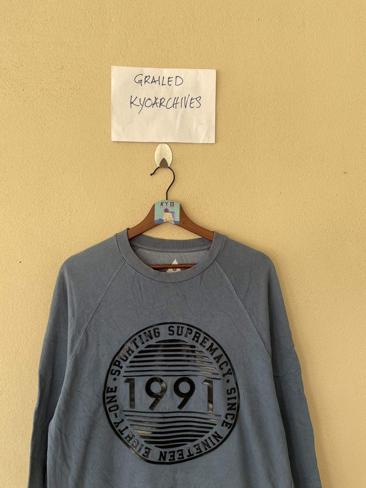Topman TOPMAN SPORTING SUPREMACY SWEATSHIRT Size US S / EU 44-46 / 1 - 3 Thumbnail