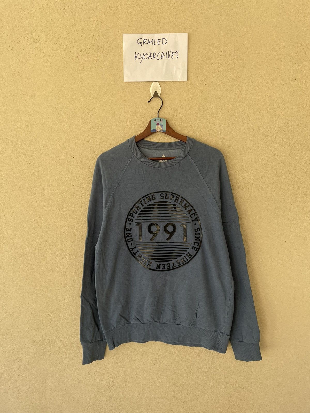 Topman TOPMAN SPORTING SUPREMACY SWEATSHIRT Size US S / EU 44-46 / 1 - 1 Thumbnail