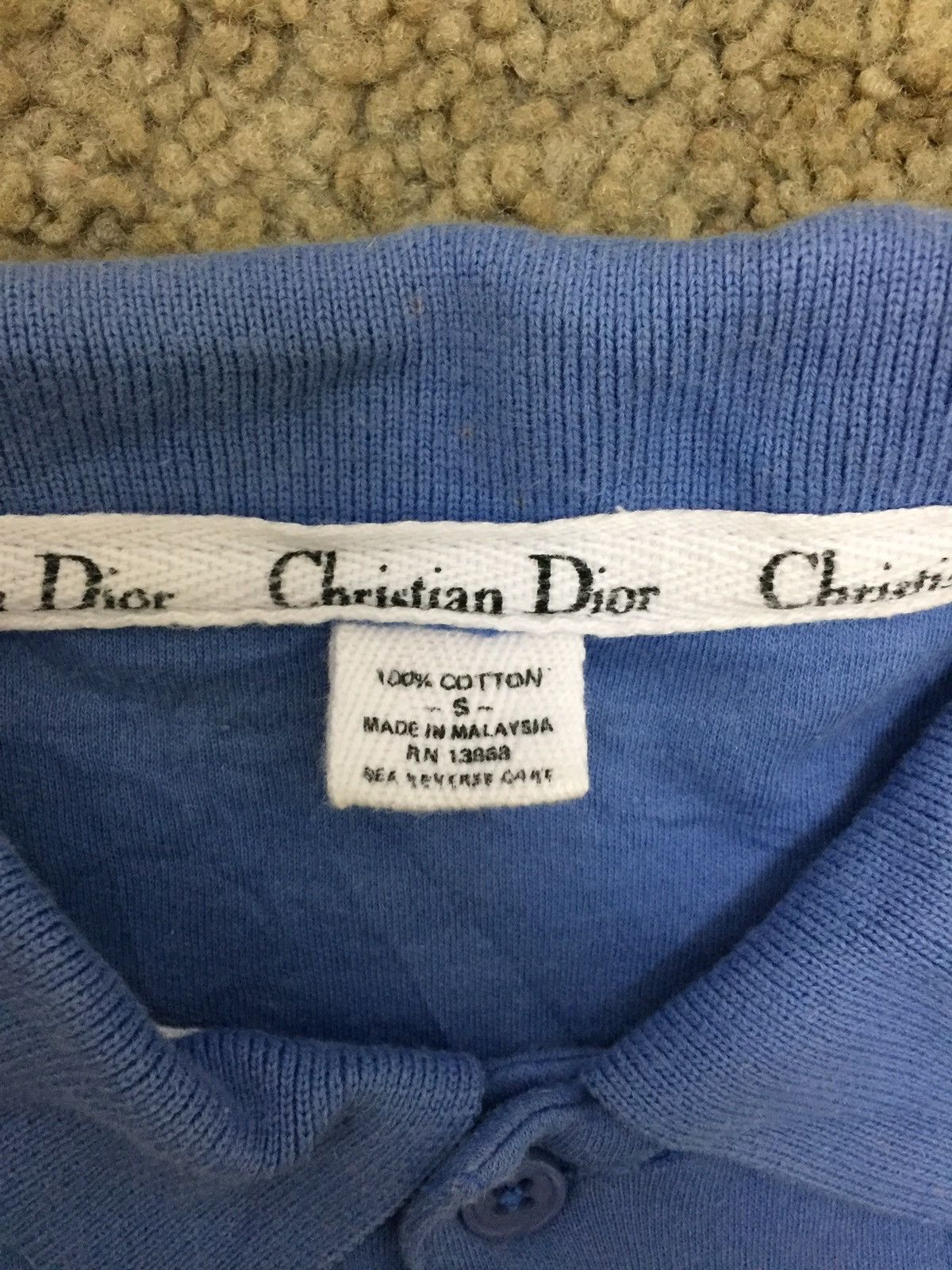 Christian Dior Monsieur Vintage CHRISTIAN DIOR Embroidery Crest Small Logo Polos Size US S / EU 44-46 / 1 - 3 Thumbnail