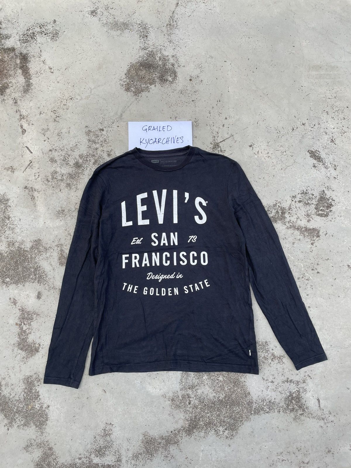 Levi's LEVI’S BIG LOGOS LONG SLEEVES Size US M / EU 48-50 / 2 - 1 Thumbnail