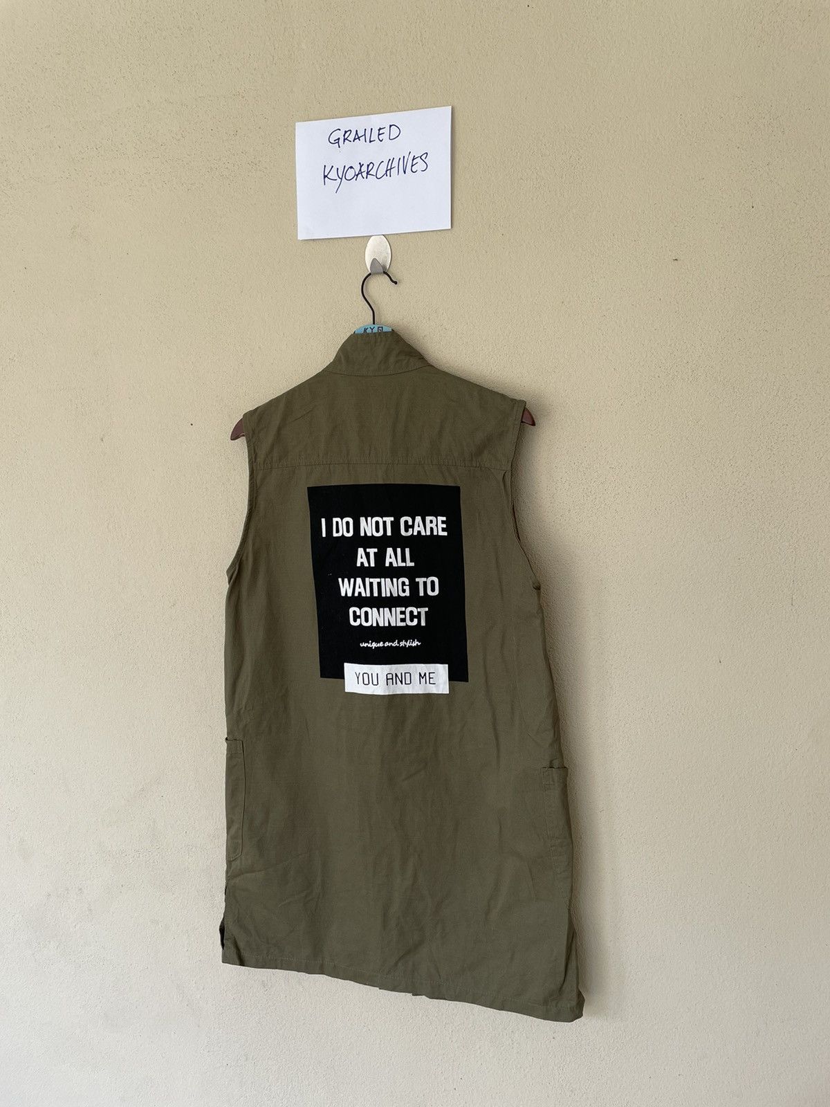 CYBERPUNK STYLES SLEEVELESS JACKET