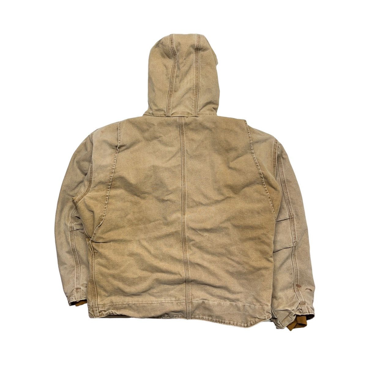 Carhartt Vintage Carhartt Fleece Lined Hooded Jacket Size US XL / EU 56 / 4 - 4 Thumbnail