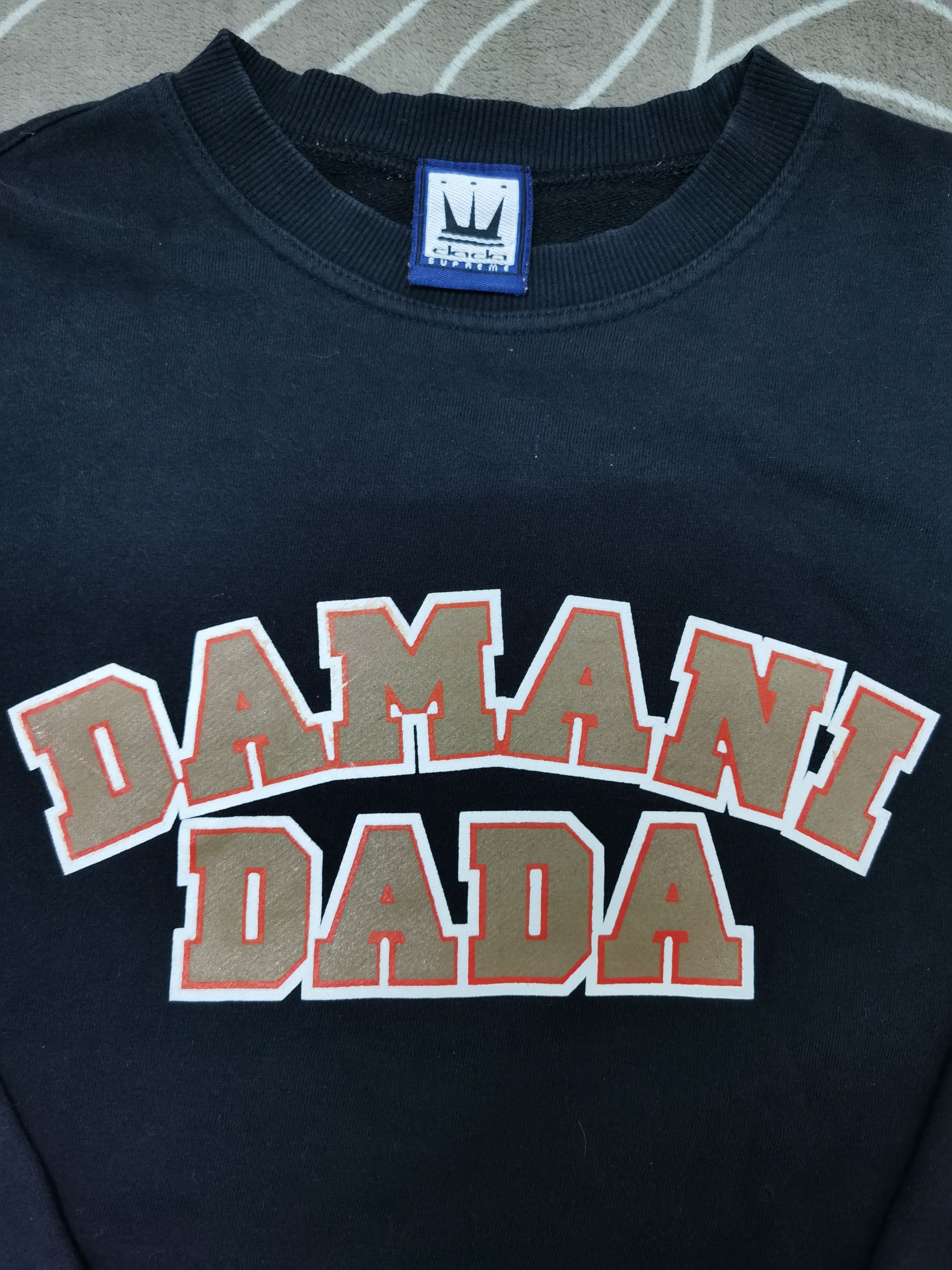 Damani Dada × Vintage Vintage Damani Dada Supreme Sweatshirt Size US L / EU 52-54 / 3 - 2 Thumbnail